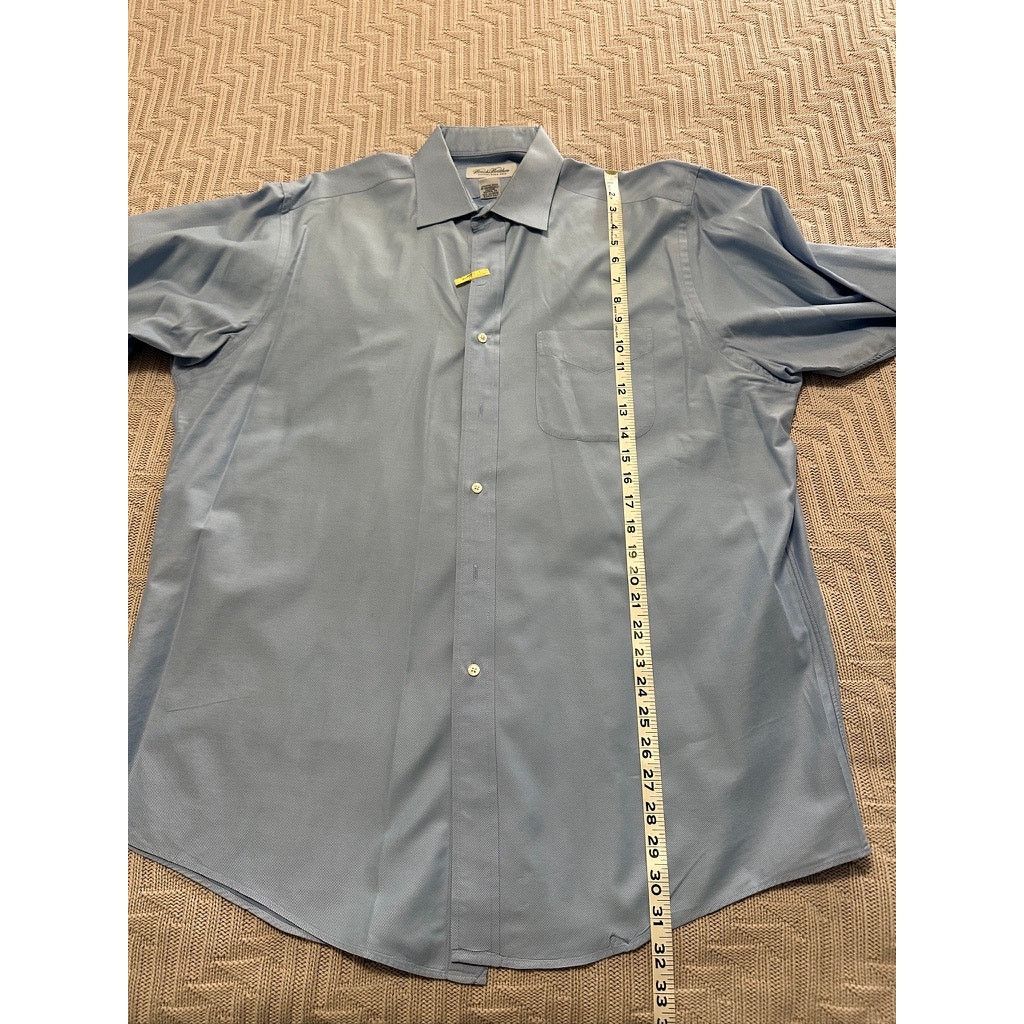 Brooks Brothers Brooks Brothers blue textured button down size 16.5 Size US L / EU 52-54 / 3 - 6 Thumbnail