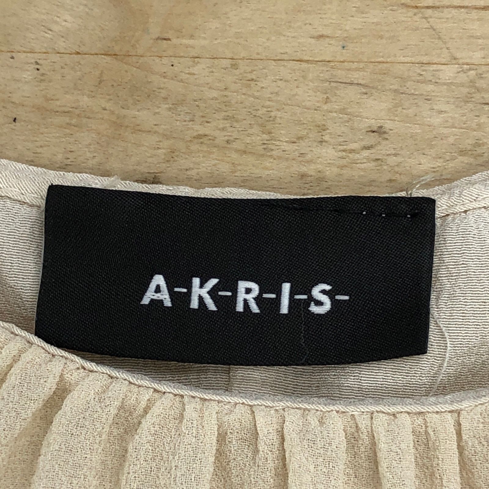 Akris Akris Sz 4 Top Silk Crepe Shell Tank Fully Lined Beige $795 Size S / US 4 / IT 40 - 12 Thumbnail