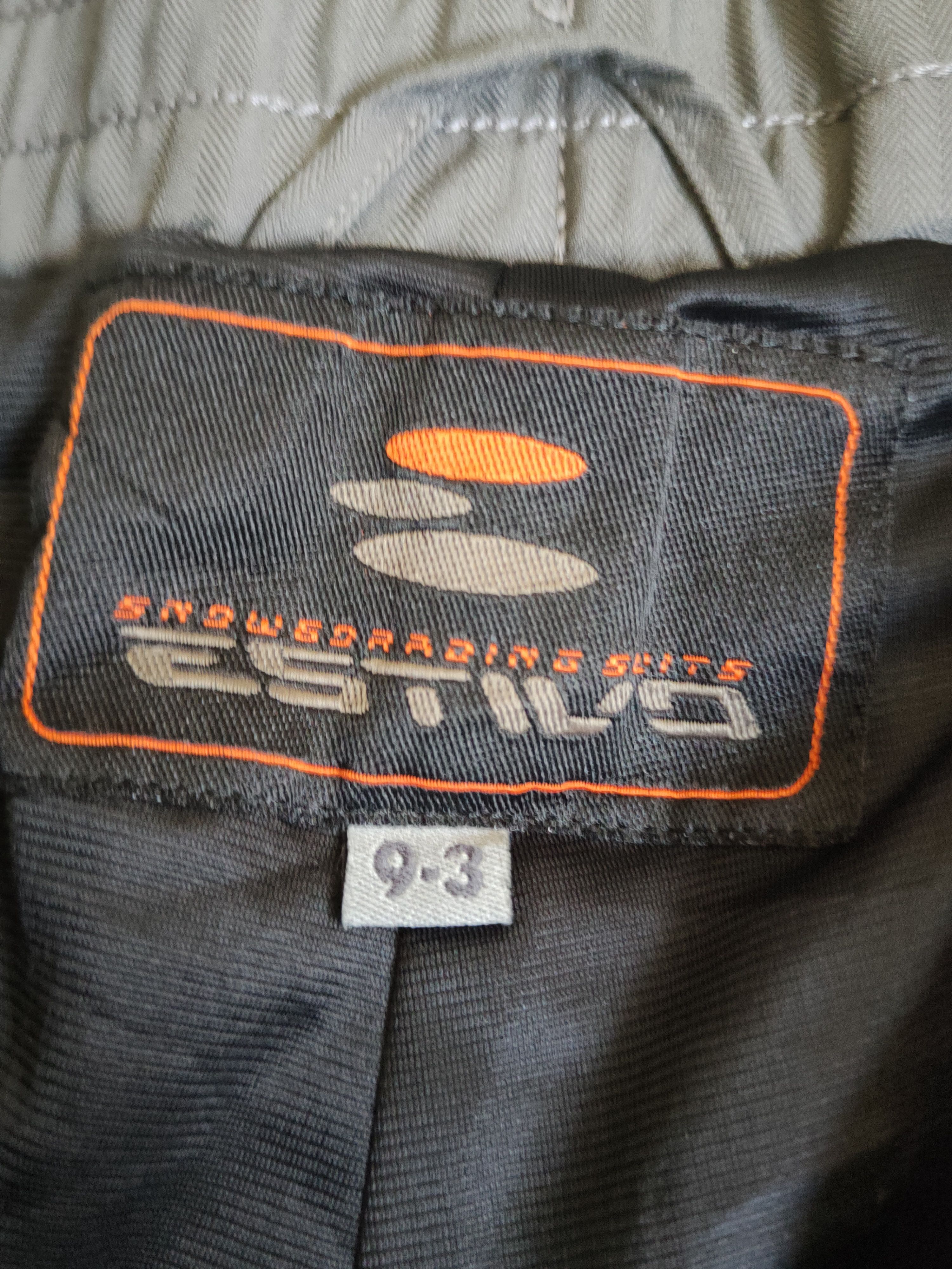 Japanese Brand DL Estiva Snowboarding Dark Gray Tactical Cargo Pants #1784 Size US 27 - 15 Thumbnail