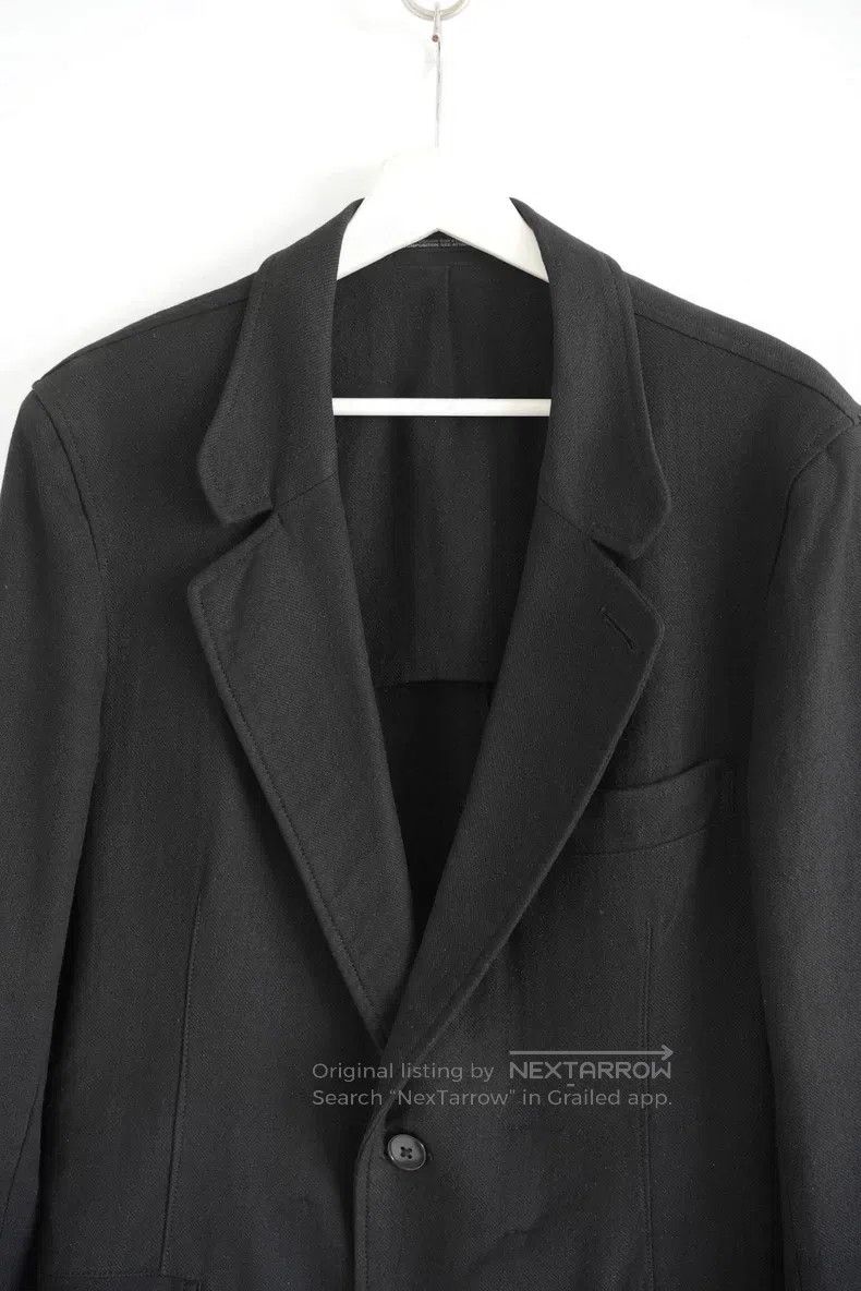 Yohji Yamamoto Yohji Yamamoto size 1 11aw First Year Mafia Strap blazer Size 38R - 3 Thumbnail