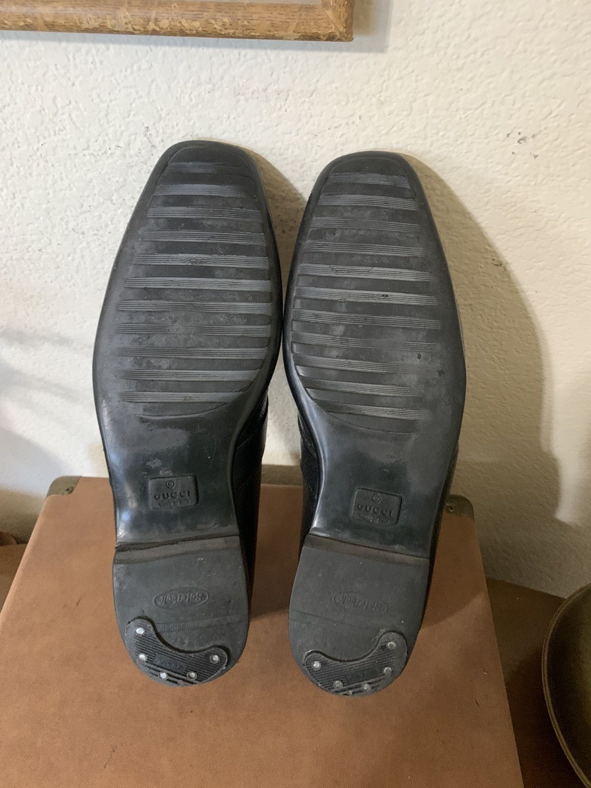 Gucci MOCA Pel S. Gomma Dollar loafers Size US 10 / EU 43 - 11 Thumbnail