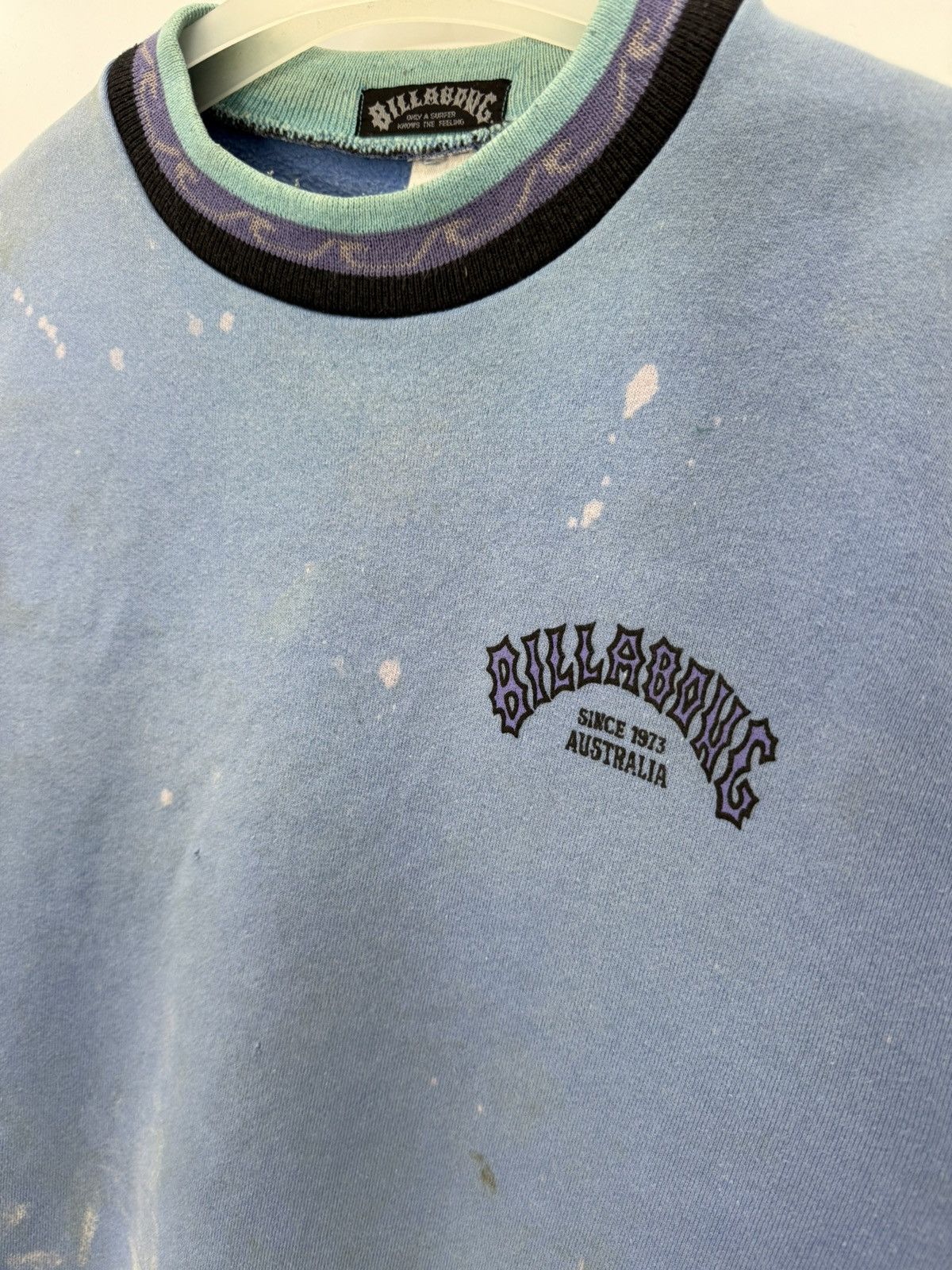 Billabong 🔥 Vintage 90's BILLABONG Crazy Trashed Worn surf - L Size US M / EU 48-50 / 2 - 4 Thumbnail