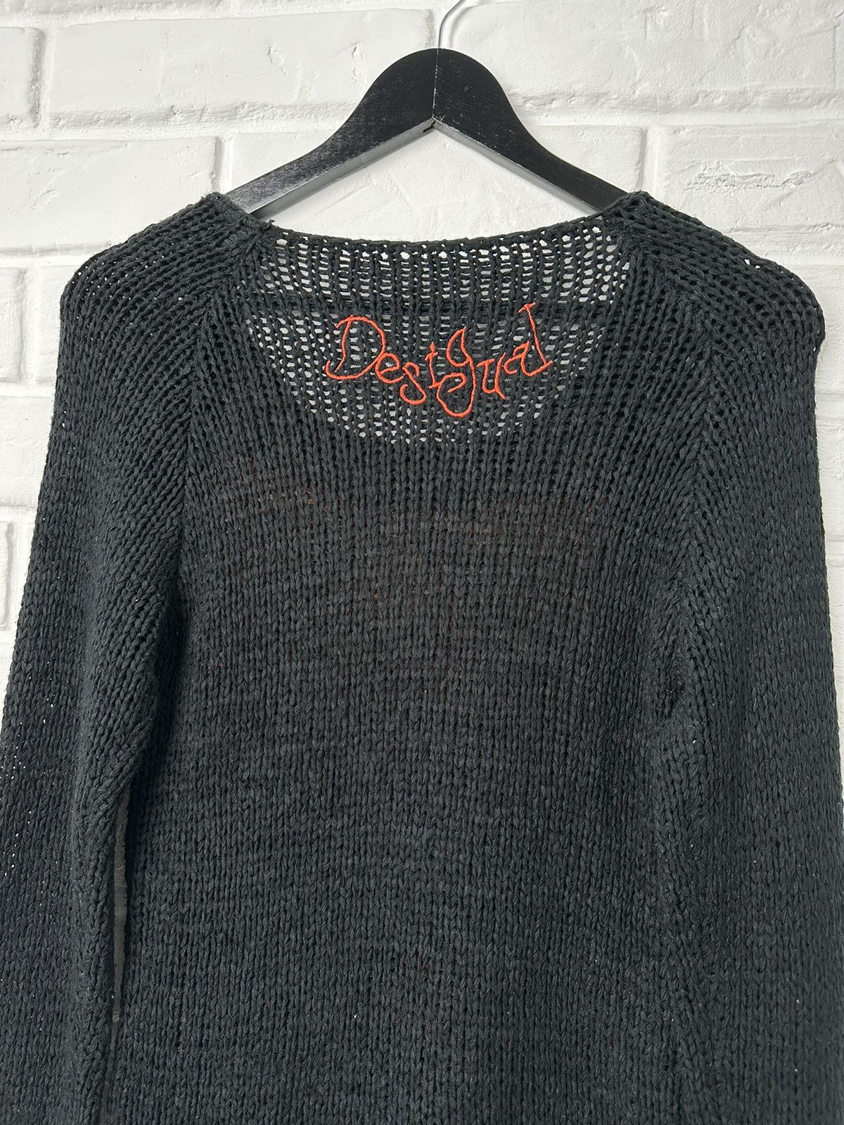 Desigual DESIGUAL Knit Tunica Womens Sweater Size S / US 4 / IT 40 - 9 Thumbnail