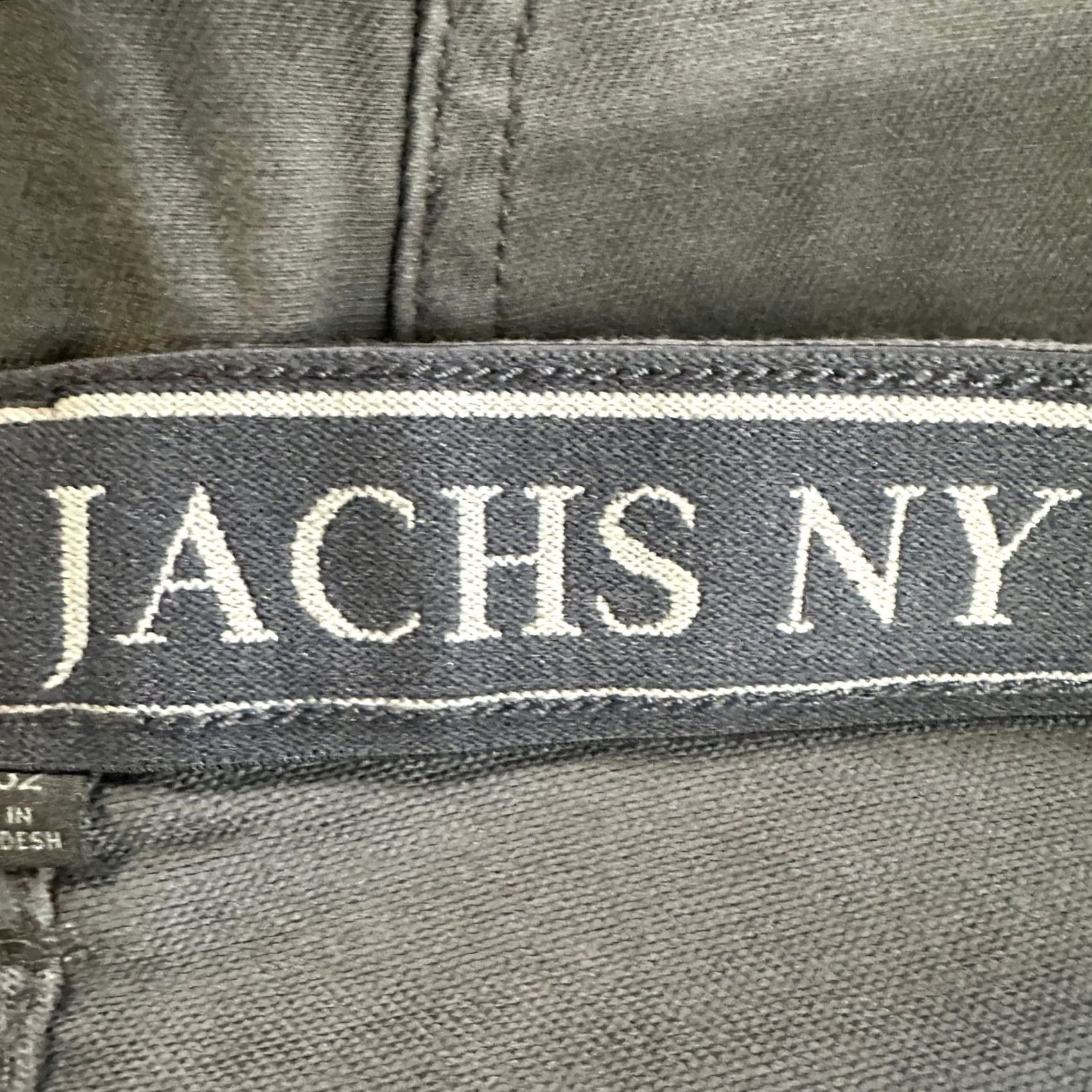 Vintage JACHS NY Jeans Straight Fit Mens 32X32 Gray Flex Performance Stretch NEW Size US 32 / EU 48 - 5 Thumbnail