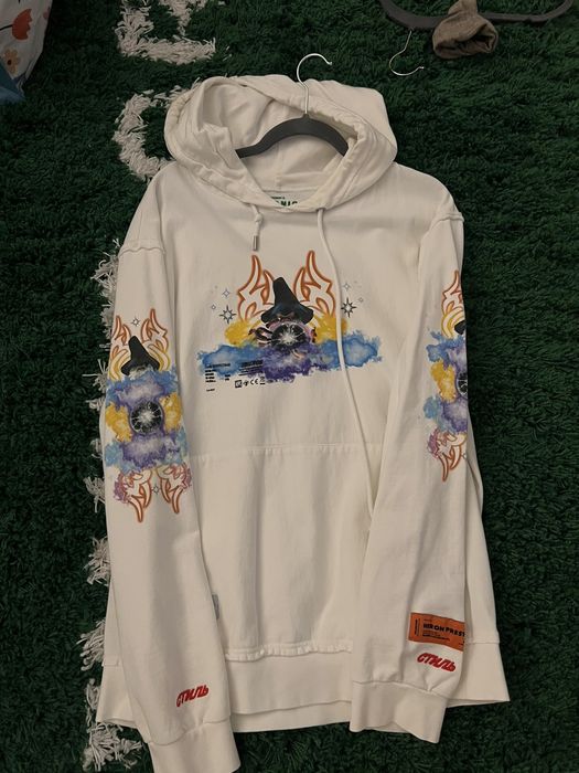 Heron preston best sale nasa hoodie grailed