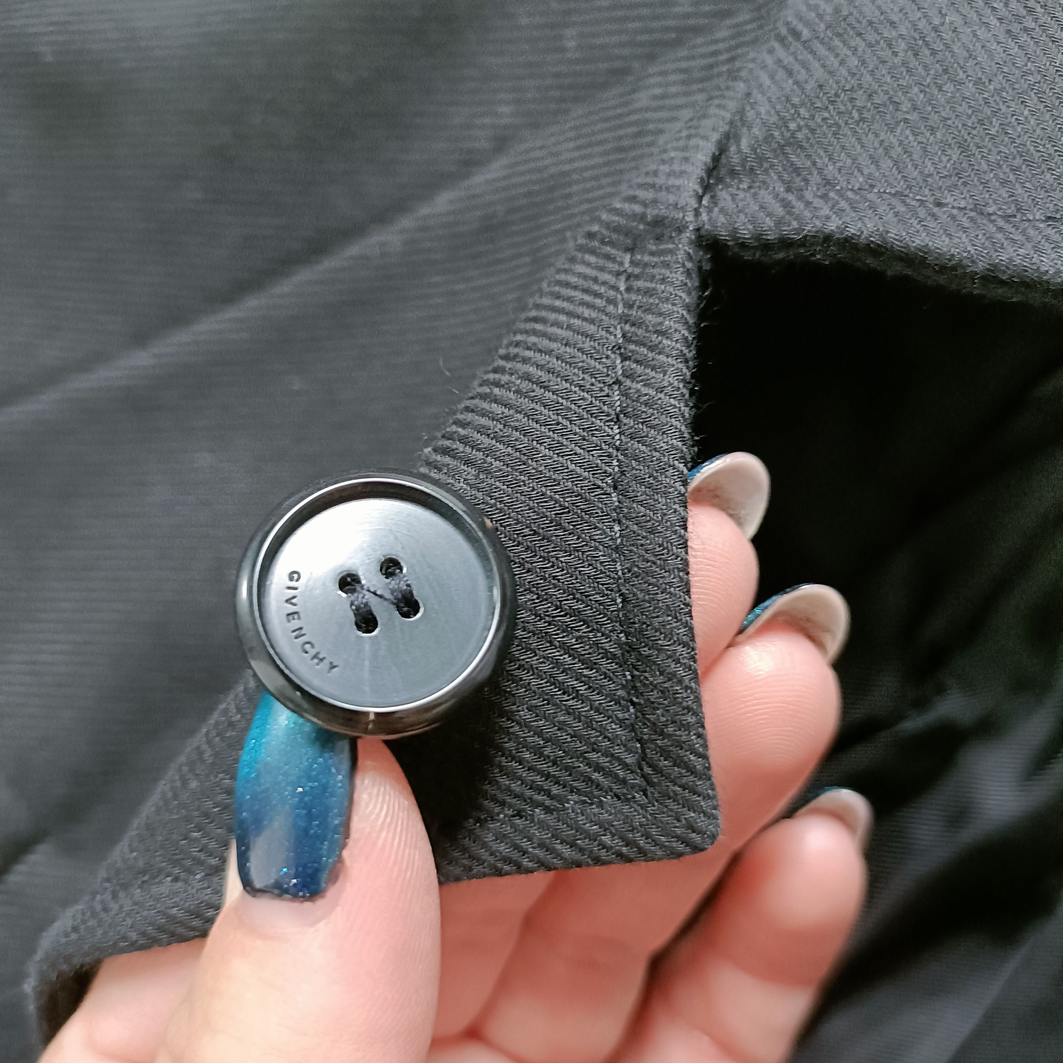Givenchy Men's Black Cotton Jacket ! Size US M / EU 48-50 / 2 - 10 Thumbnail