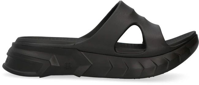 Givenchy o1mle0524 Marshmellow Flat Sandals in Black Size US 8 / IT 38 - 1 Thumbnail
