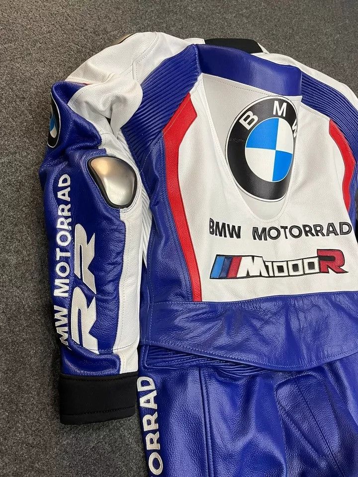 BMW BMW Motorrad Leather Suit Motogp Motorbike Riding Suit Size US S / EU 44-46 / 1 - 4 Thumbnail