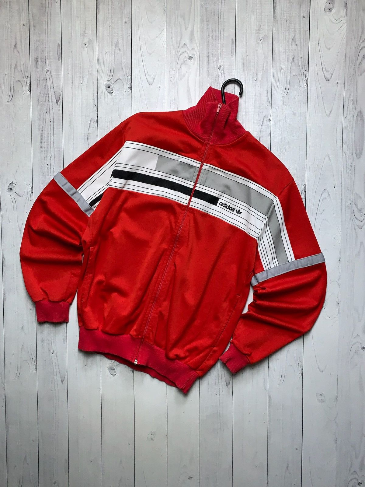 Vintage adidas originals track jacket retro West Germany