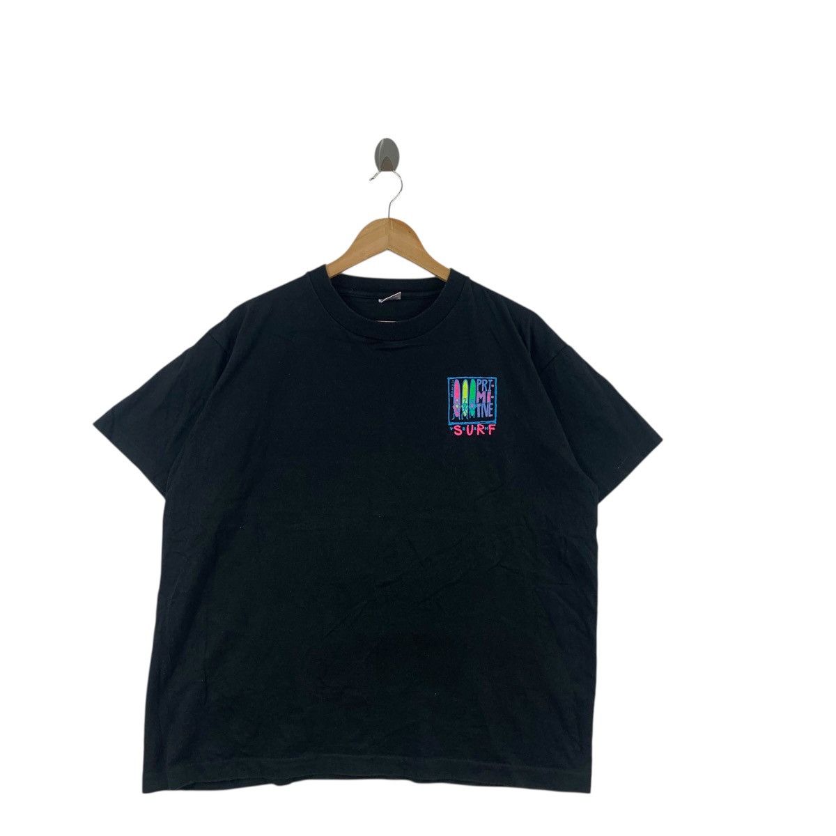 Primitive Vintage 90’ PRIMITIVE SURF HAWAII Stickman Artwork Tee Shirt Size US XL / EU 56 / 4 - 5 Thumbnail