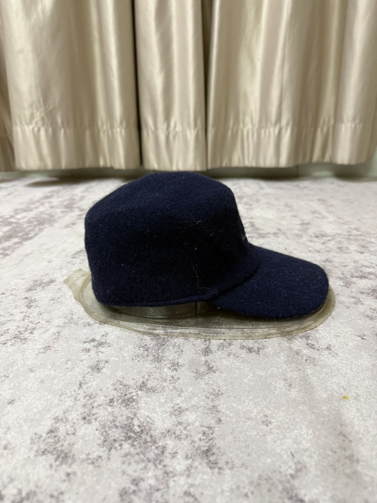 Beams Japan Beams Embroidery Logo Wool Fullcap Size ONE SIZE - 3 Thumbnail