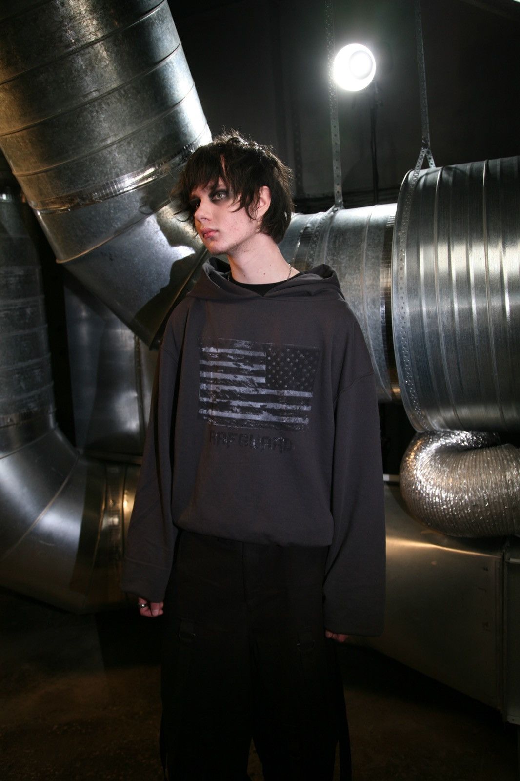 Japanese Brand × Vintage VINTAGE Y2K ARCHIVE HOODY Size US L / EU 52-54 / 3 - 4 Thumbnail