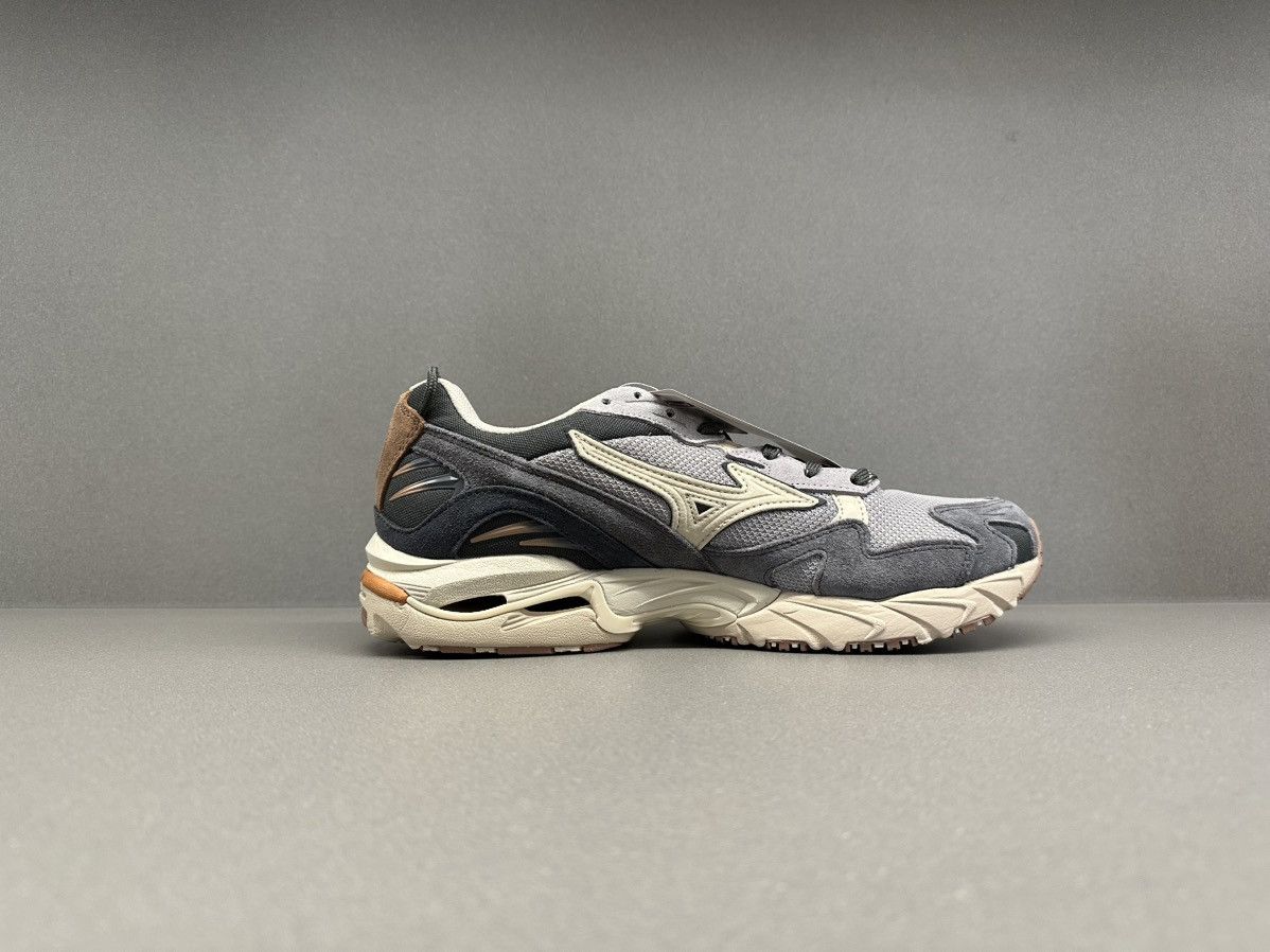 Mizuno Mizuno Wave Rider 10 Opal Grey Pumpkin Spice Size US 11.5 / EU 44-45 - 6 Thumbnail