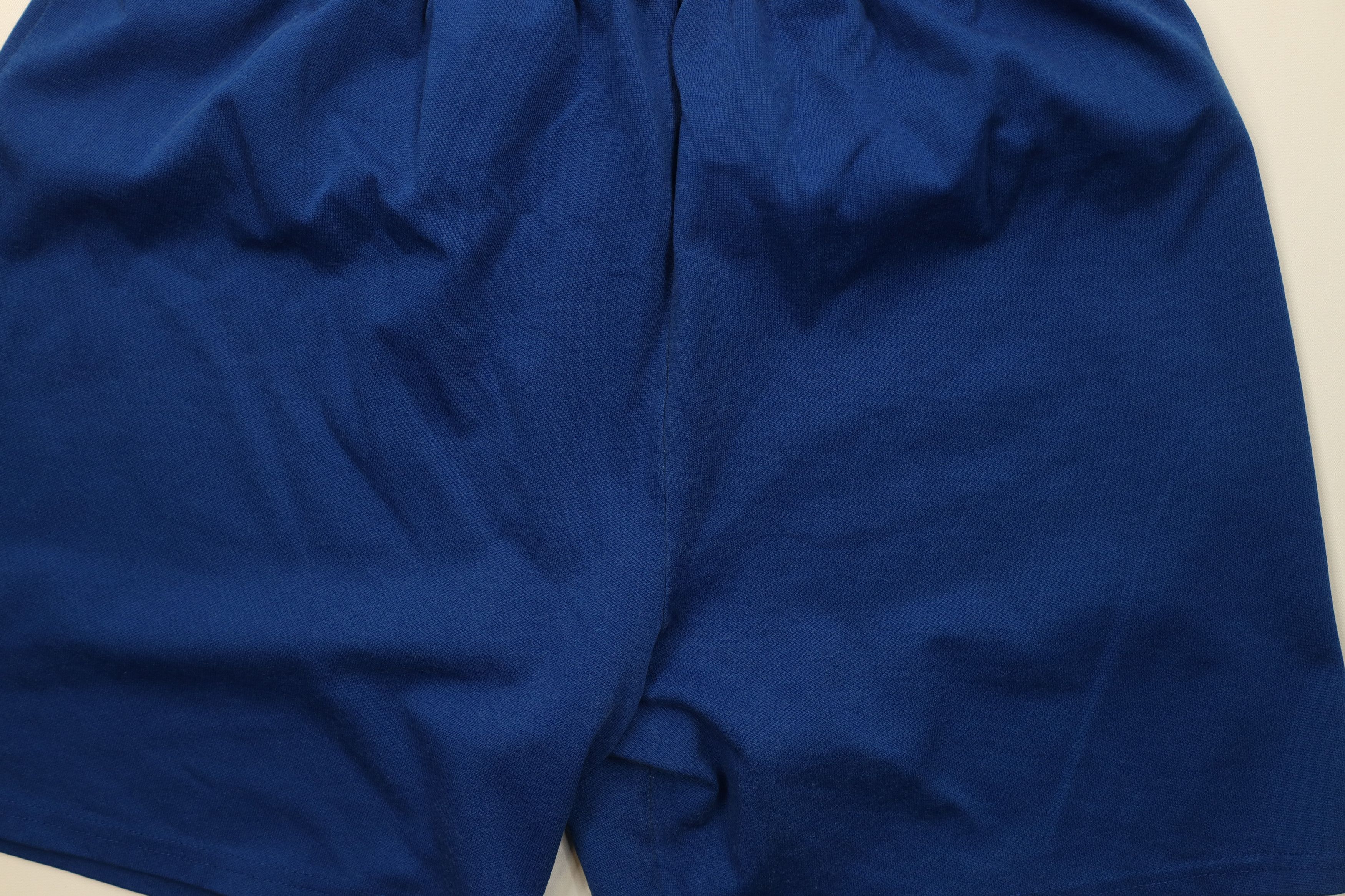 Champion Vintage 90s Champion Logo Above Knee Shorts Royal Blue Size US 36 / EU 52 - 10 Thumbnail