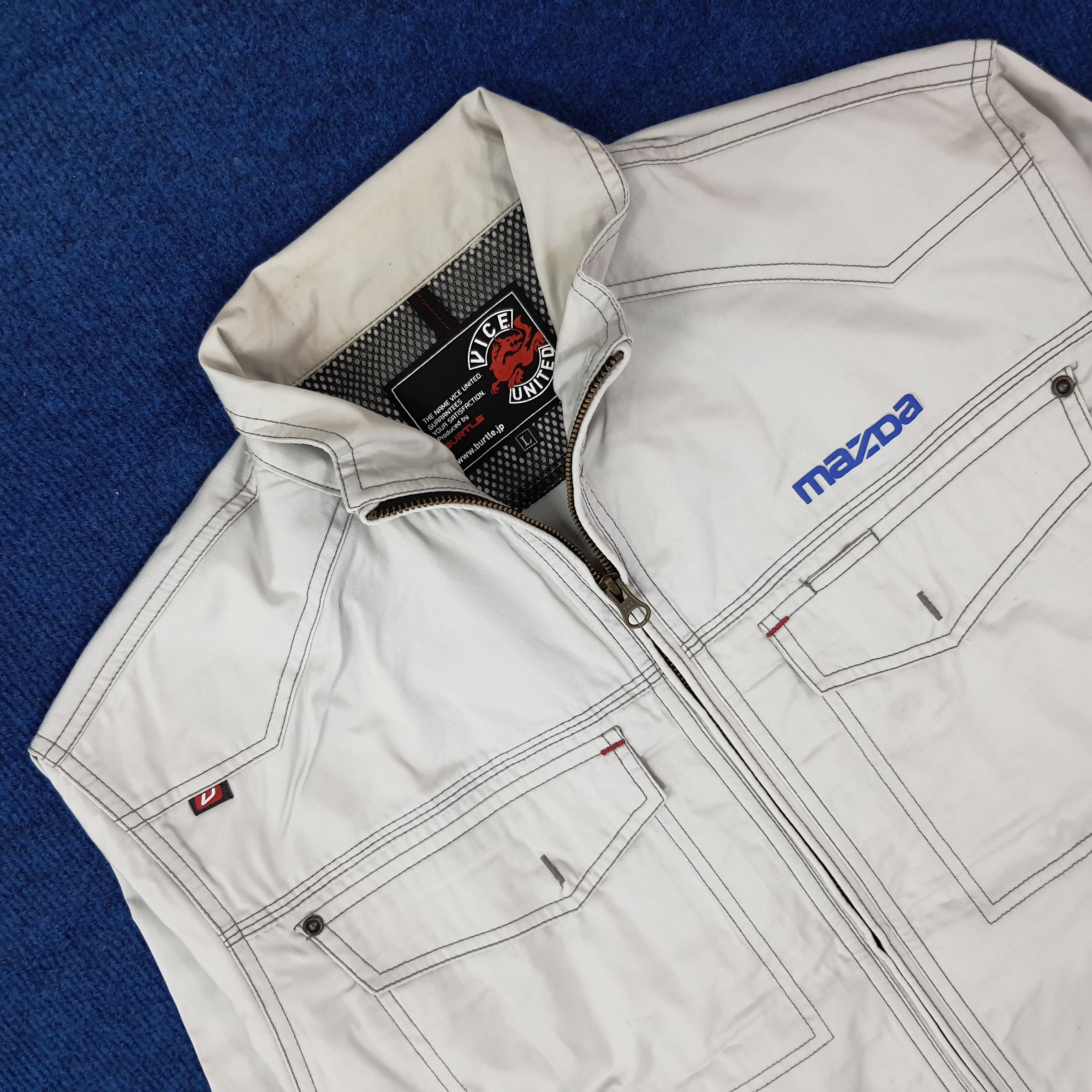 Japanese Brand Vintage Mazda Japan Motorsports Racing Custom Jacket C251N23 Size US M / EU 48-50 / 2 - 4 Thumbnail