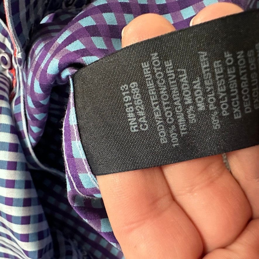 Robert Graham Robert Graham purple plaid button down size M Size US M / EU 48-50 / 2 - 7 Thumbnail