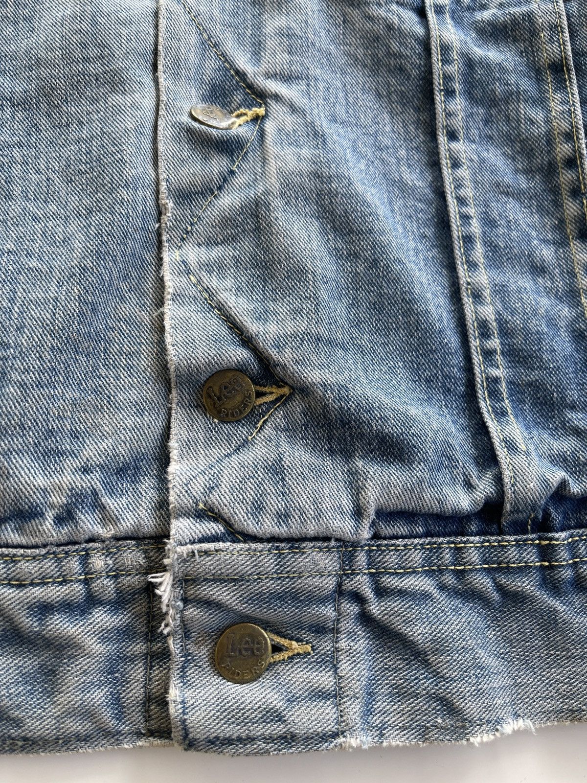 Lee 1960s Lee Storm Rider 101 LJ Blanket Denim Jacket Size US S / EU 44-46 / 1 - 16 Thumbnail