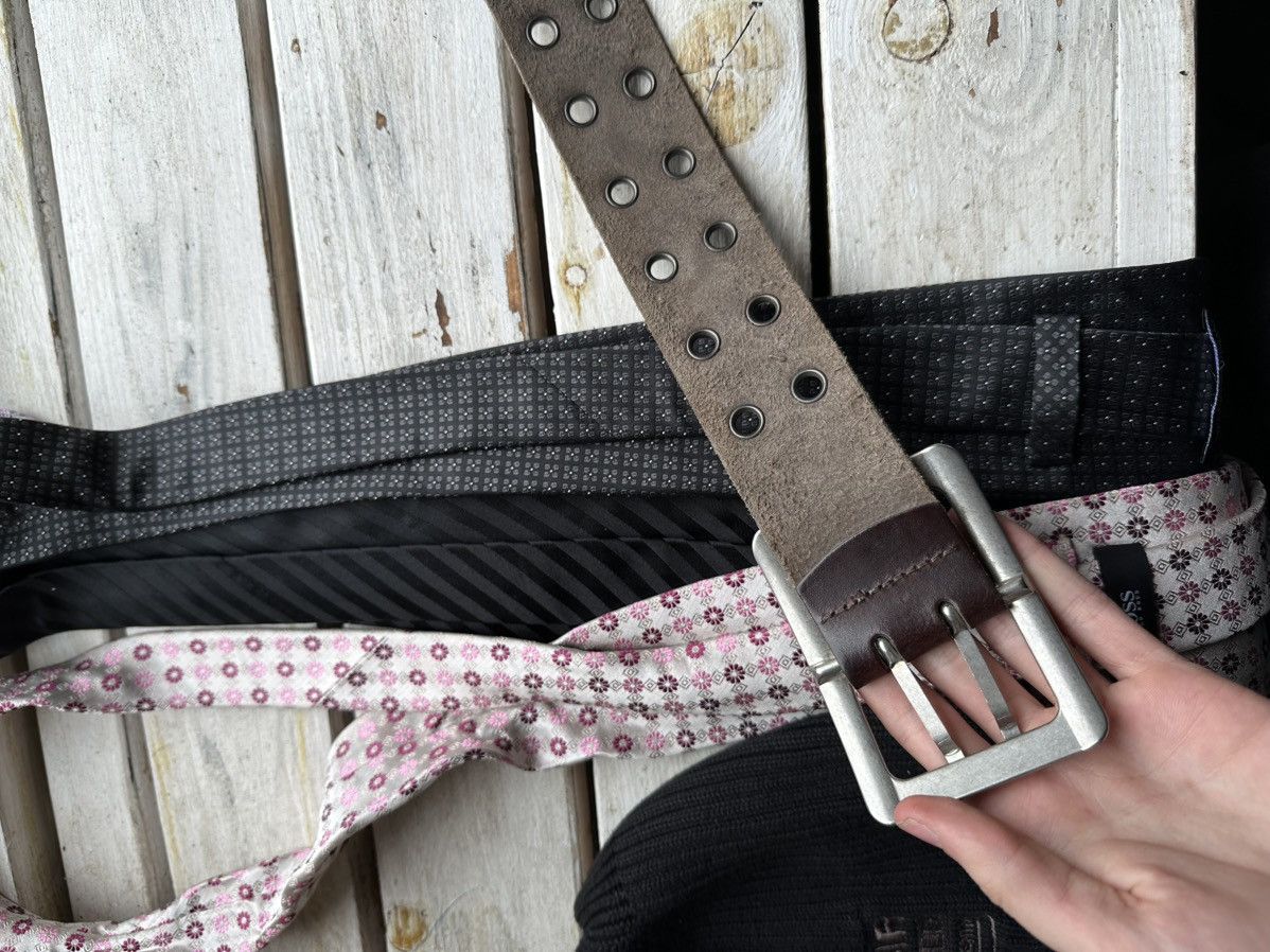 Japanese Brand × Vintage 🚨Vintage Crazy Metal Belt Drip Japanese Hype bb Simon Size ONE SIZE - 5 Thumbnail