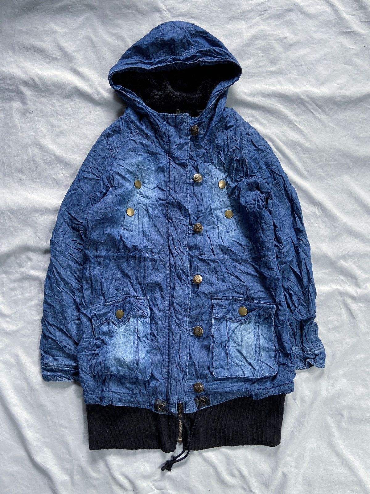 Beauty Beast SORRIDERE BLUE WASHED WINTER JACKET Size US L / EU 52-54 / 3 - 1 Thumbnail