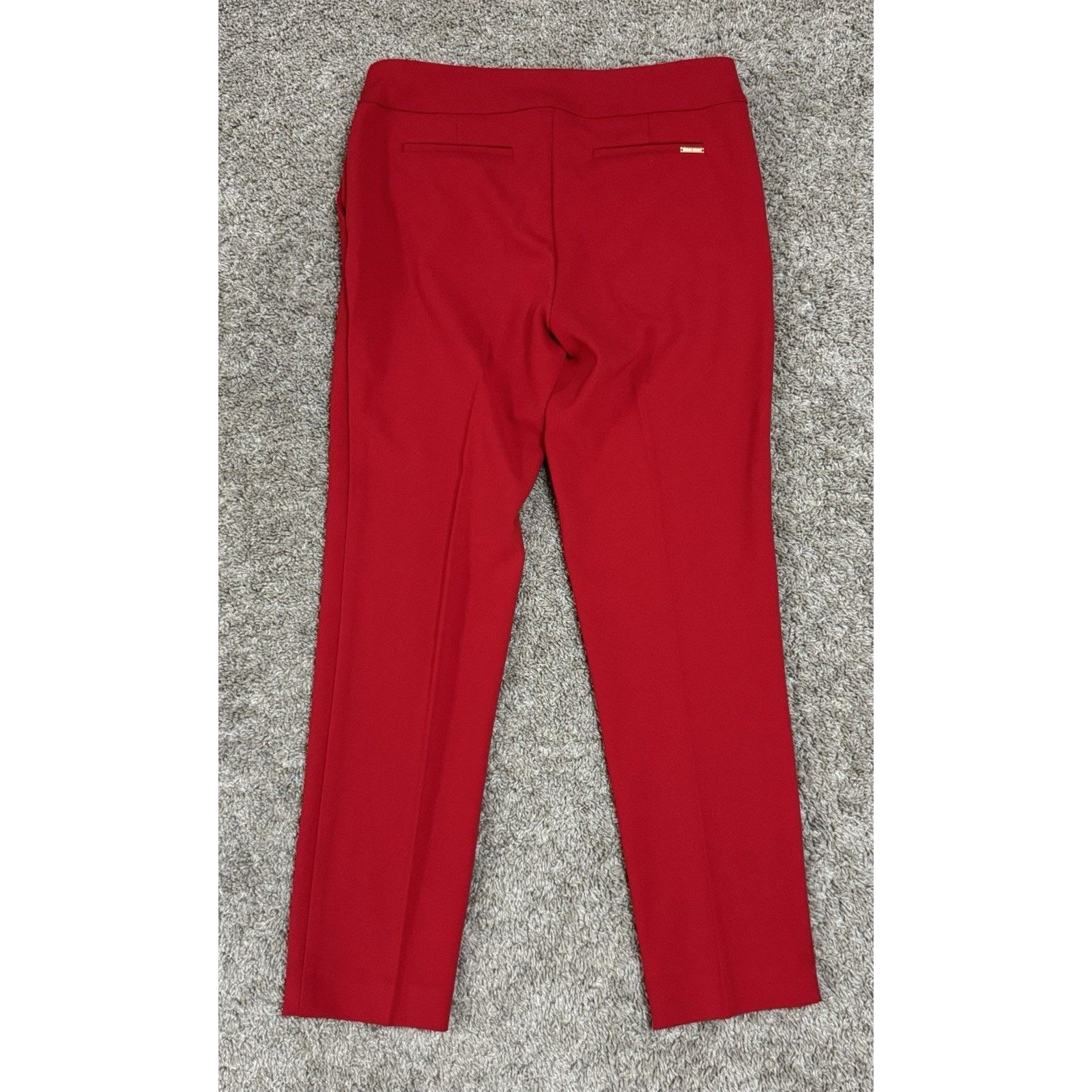 Anne Klein ANNE KLEIN Barbados Cherry Red Two Piece Business Suit XS/2 Size XS / US 0-2 / IT 36-38 - 6 Thumbnail
