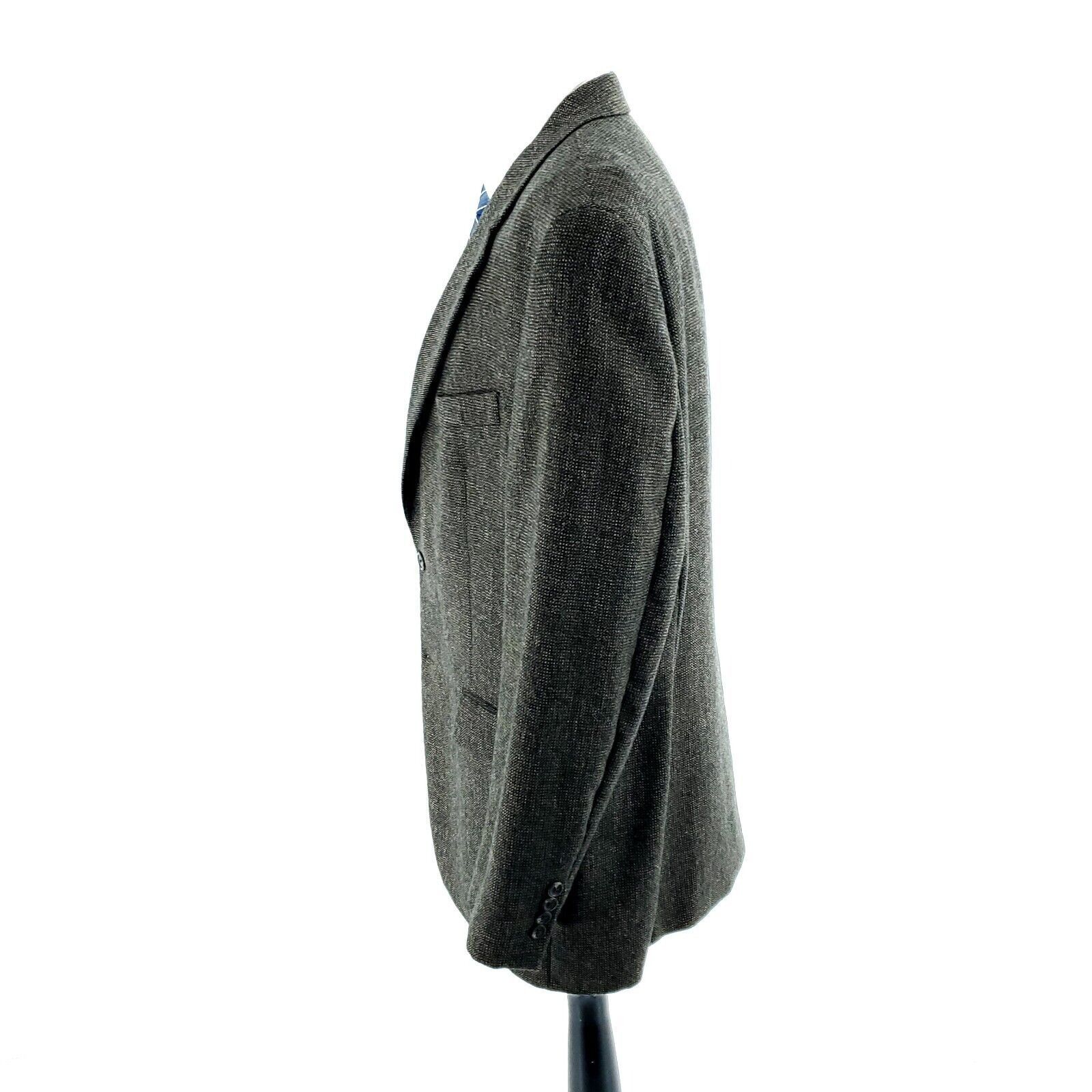 Chaps Ralph Lauren Chaps Ralph Lauren Tweed Wool Alpaca 2 Button Sport Coat 44L Size 44L - 4 Thumbnail