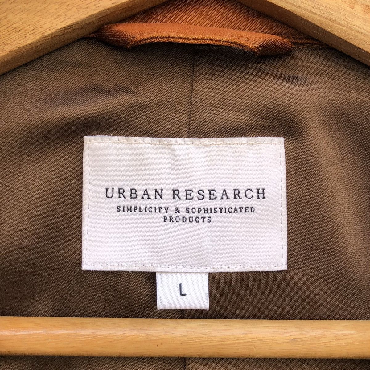 URBAN RESEARCH DOORS Urban Research no.ur76-17b004 Rayon Men Bomber Jacket Size US L / EU 52-54 / 3 - 15 Thumbnail