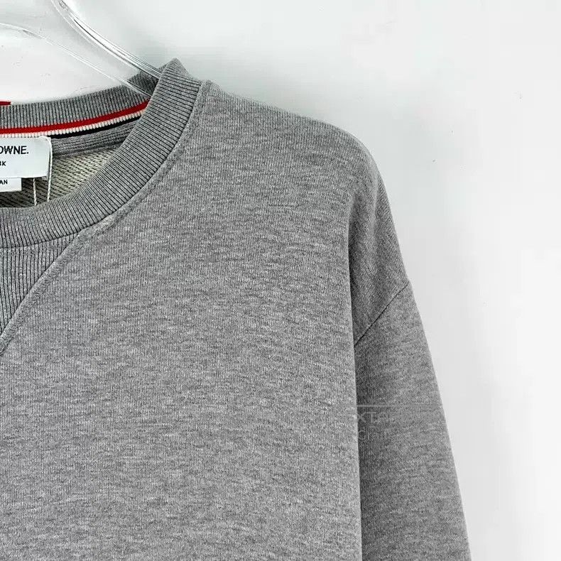Thom Browne Thom Browne Gray Classic Four Bar Cotton Round Neck Long S Size US XXL / EU 58 / 5 - 3 Thumbnail