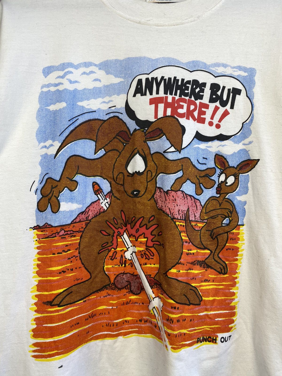 Delta × Japanese Brand × Vintage Vintage Y2K Gamer Humor Shirt Funny Sex Erotic Punch out Size US L / EU 52-54 / 3 - 3 Thumbnail