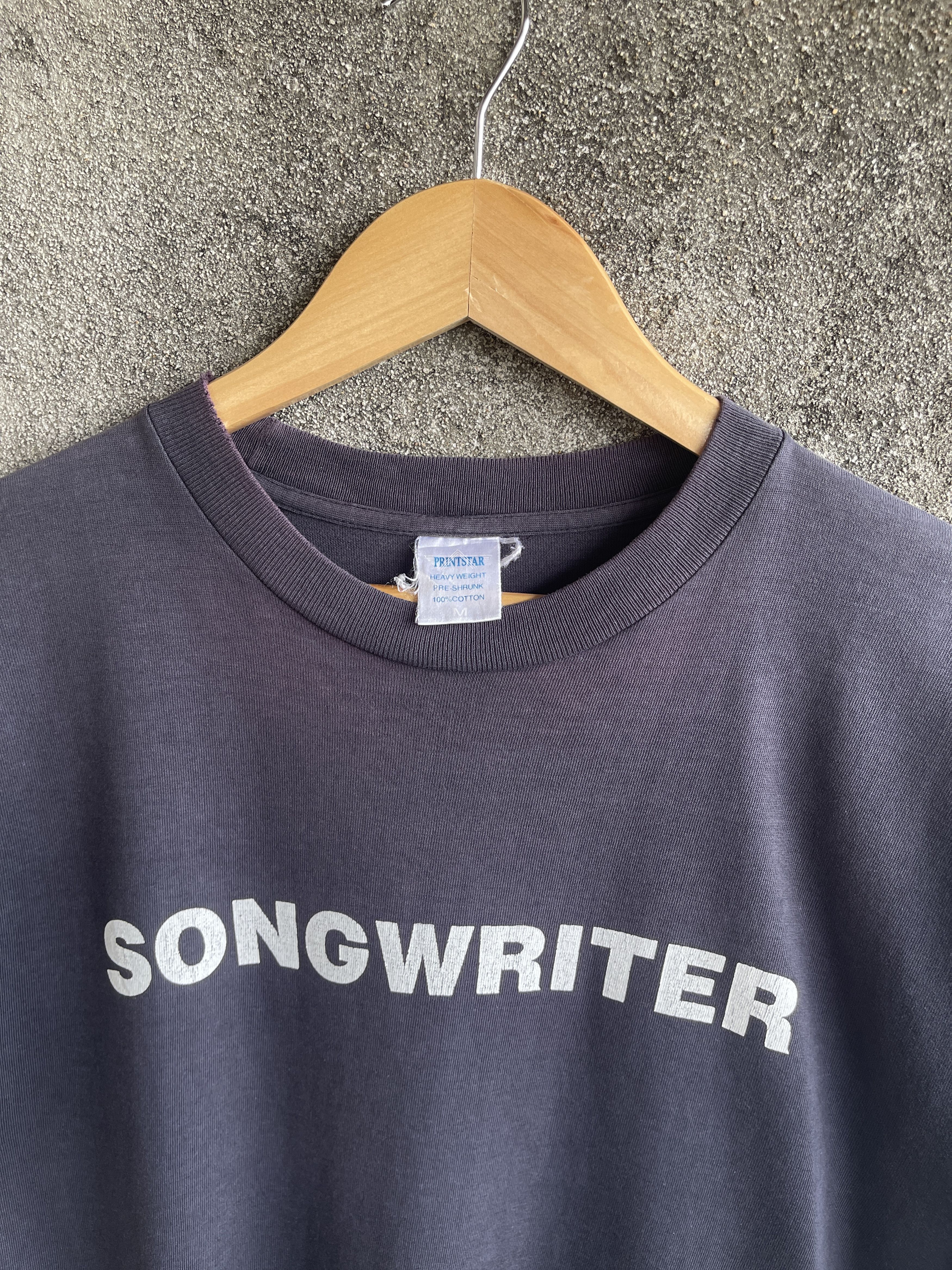 Band Tees Vintage’90s🔥SONG WRITER🔥Inspired Number Nine Sun Faded Tee Size US M / EU 48-50 / 2 - 4 Thumbnail