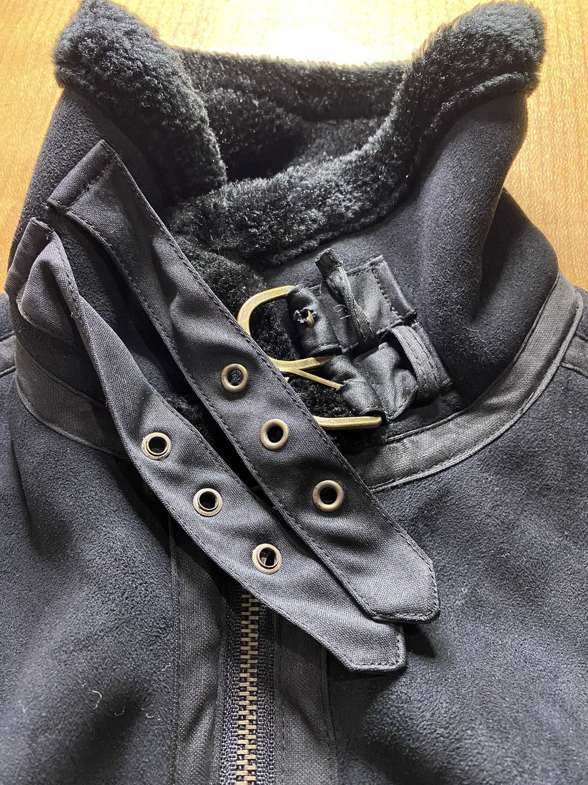 Isamu Katayama Backlash Japanese lgb style soleildor faux fur suede bondage jacket Size US M / EU 48-50 / 2 - 7 Thumbnail