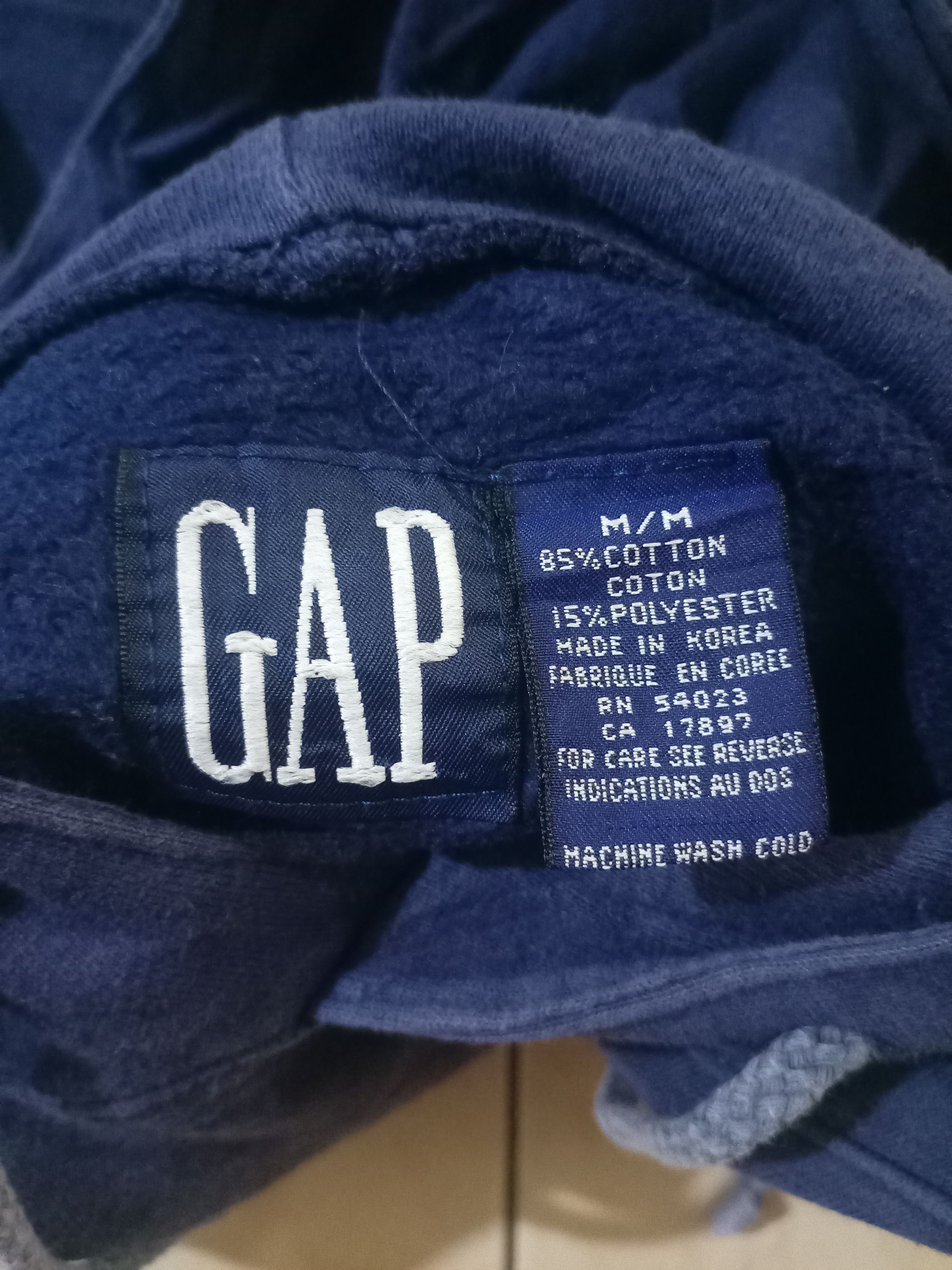 Gap × Vintage VINTAGE GAP HOODIE Size US M / EU 48-50 / 2 - 3 Thumbnail