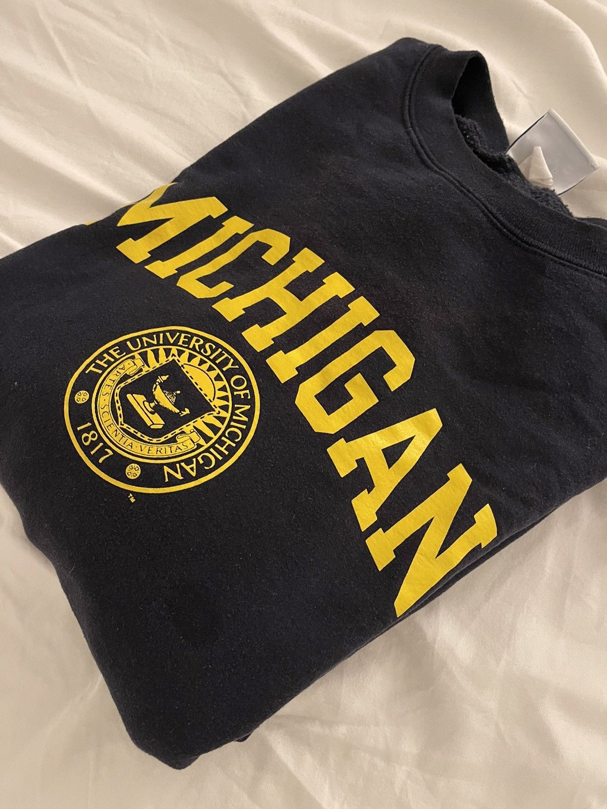 Champion × Vintage Vintage XL Michigan Sweatshirt Size US XL / EU 56 / 4 - 3 Thumbnail