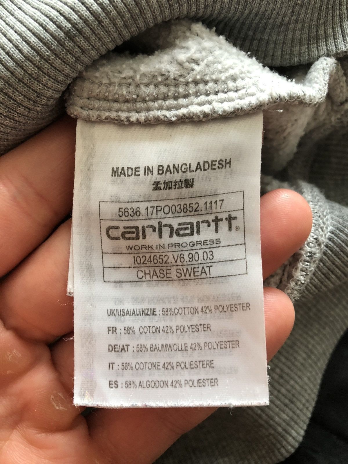 Carhartt CARHARTT CLASSIC VINTAGE CREWNECK SWEATSHIRT Size US L / EU 52-54 / 3 - 4 Thumbnail