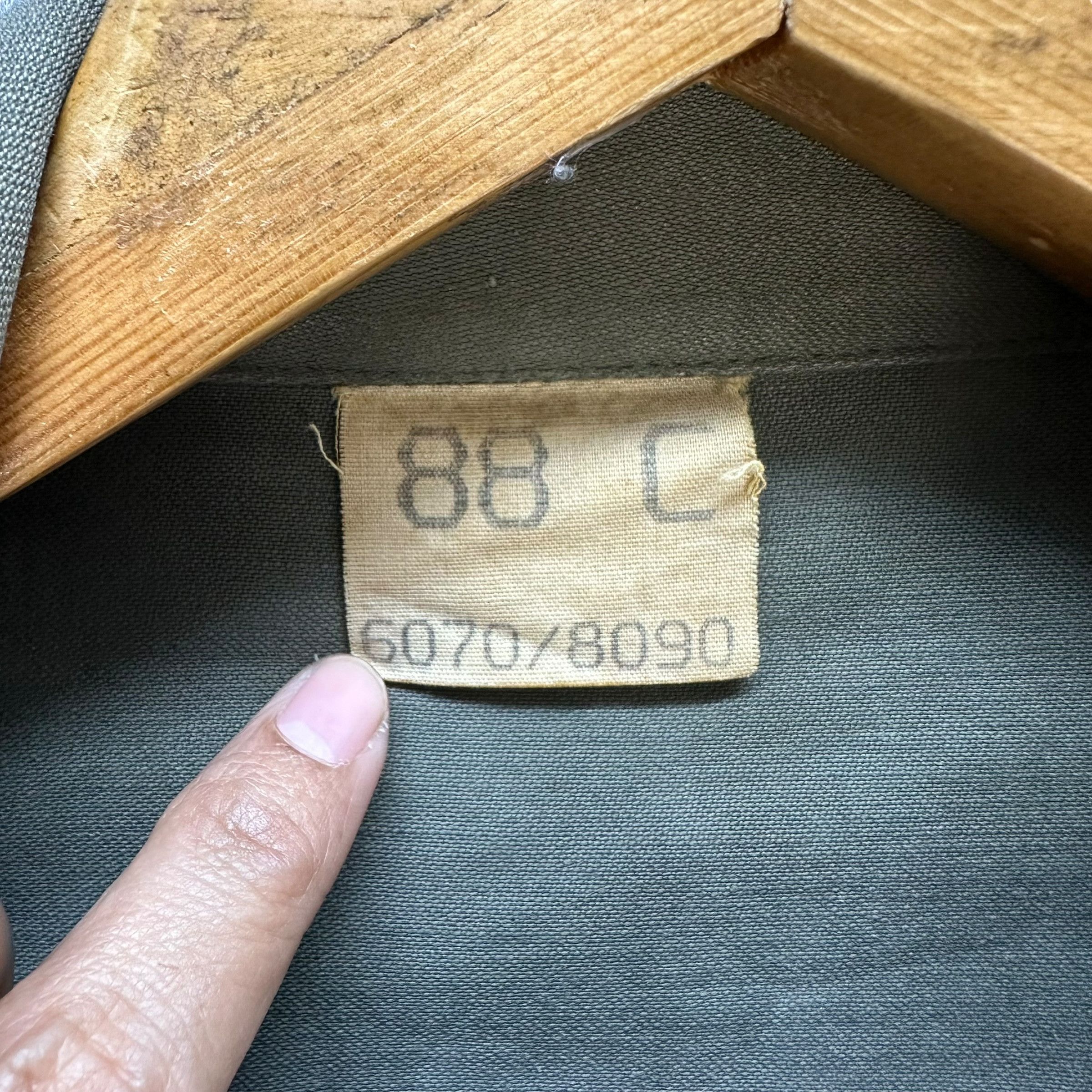 Vintage Vintage Military Olive Green Field Jacket #A36-0815 Size US S / EU 44-46 / 1 - 8 Thumbnail