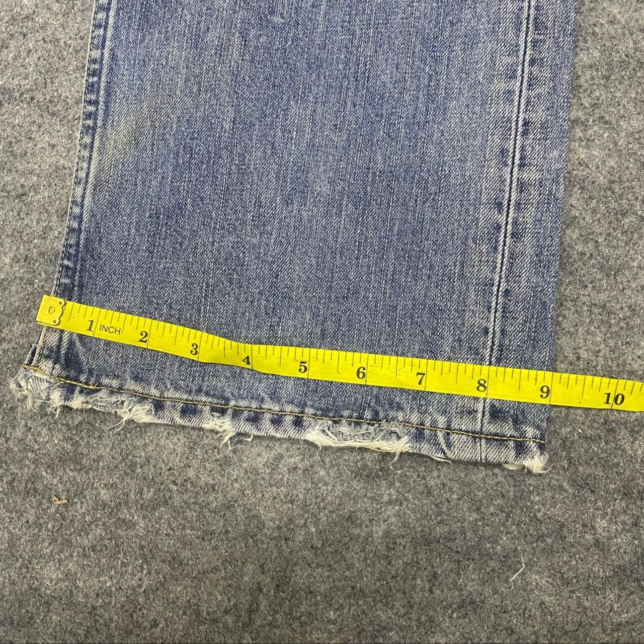 Levi's Vintage 90s Levis Distressed Denim Kurt Cobain Style Size US 30 / EU 46 - 7 Thumbnail