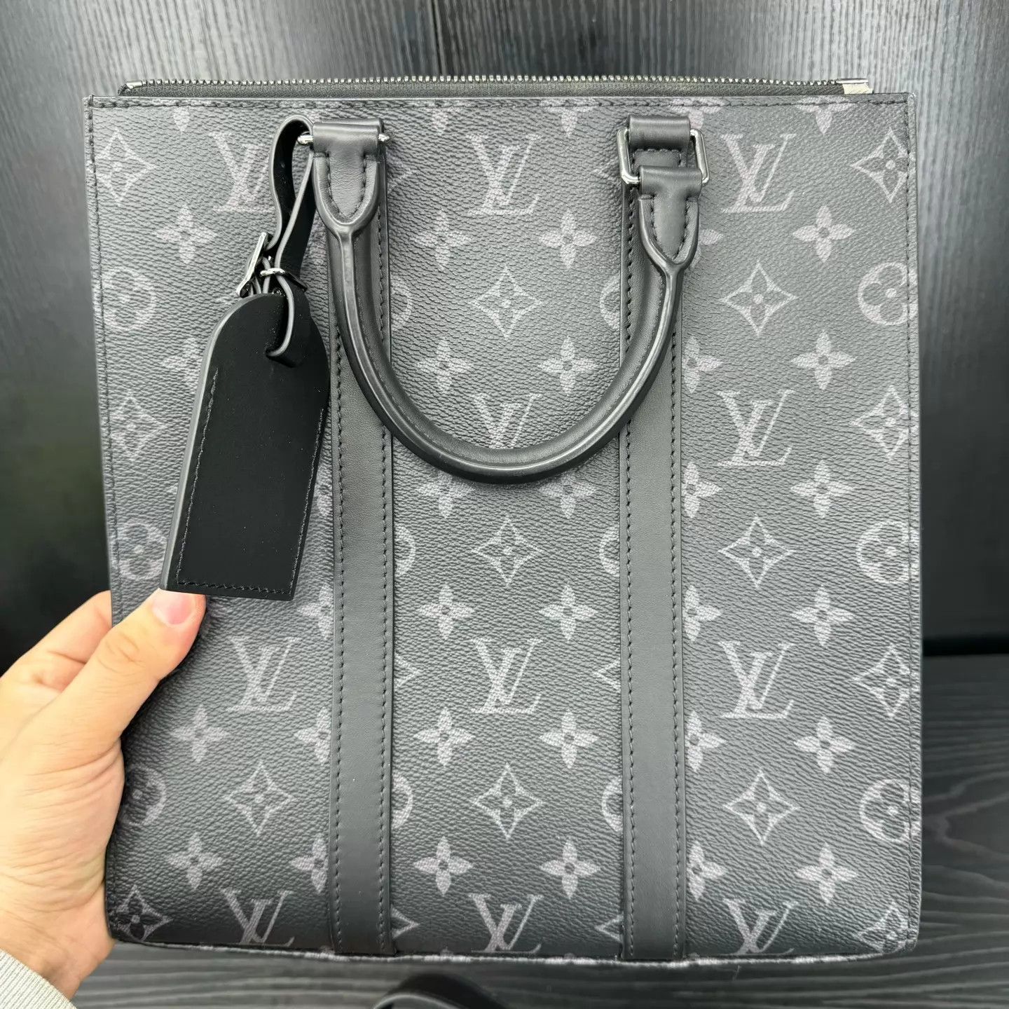 Louis Vuitton LV Sac Plat Cross Black Monogram Pochette Size ONE SIZE - 2 Thumbnail