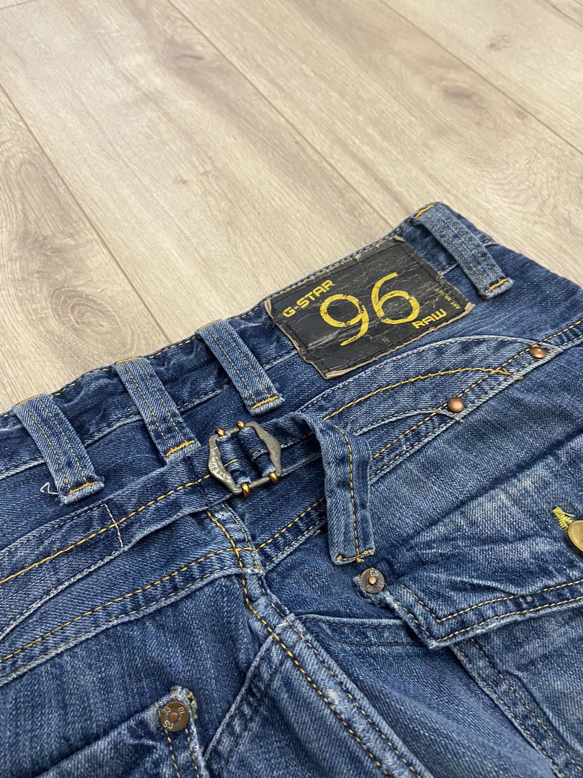 G-Star × Vintage G star Vintage Cargo Shorts 90’s y2k Size US 32 / EU 48 - 6 Thumbnail
