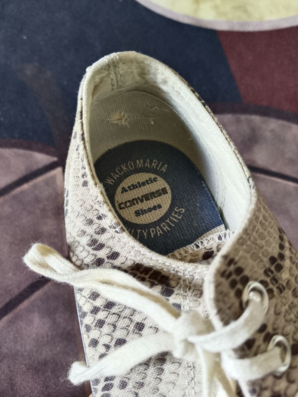 Converse × Wacko Maria WACKO MARIA GUILTIES PARTIES CONVERSE SNAKEPRINT Size US 9 / EU 42 - 8 Thumbnail