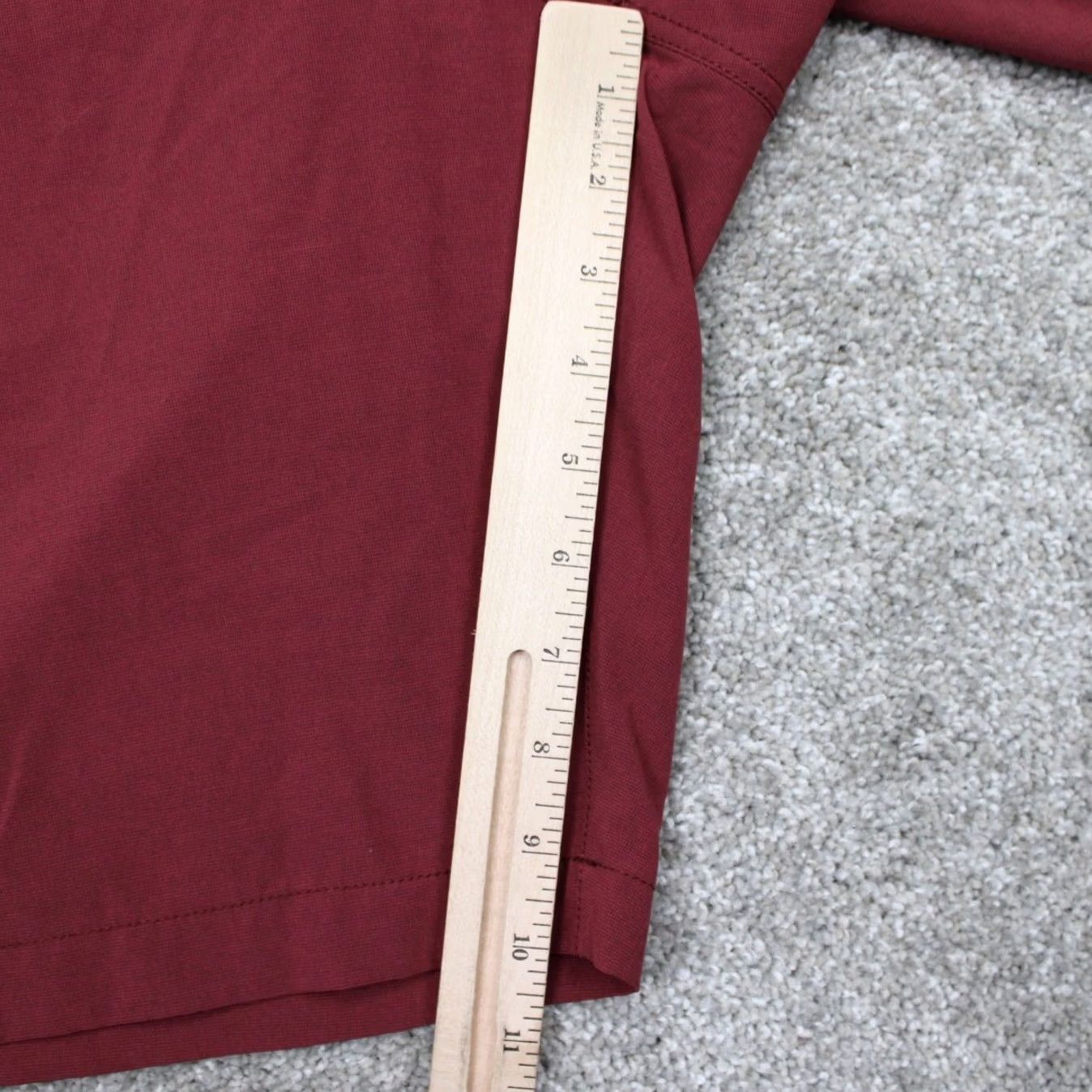 Vintage 7 Diamonds Momentum Performance Shorts Mens 40 Red Bermuda Shorts 10" Inseam Casual Golf Outdoor Preppy Mens Size US 40 / EU 56 - 4 Thumbnail