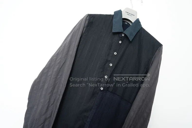 Ann Demeulemeester Ann Demeulemeester Size xxs panelled midi shirt Size XXS / US 00 / IT 34 - 3 Thumbnail