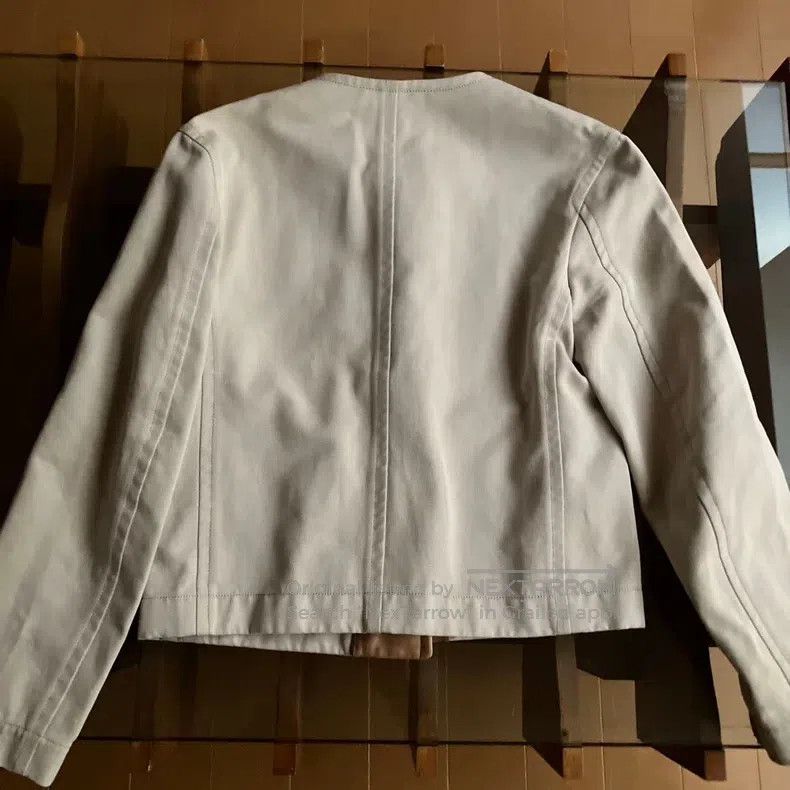 Hermes Hermes Lamb Leather Collarless Jacket Size XS / US 0-2 / IT 36-38 - 3 Thumbnail