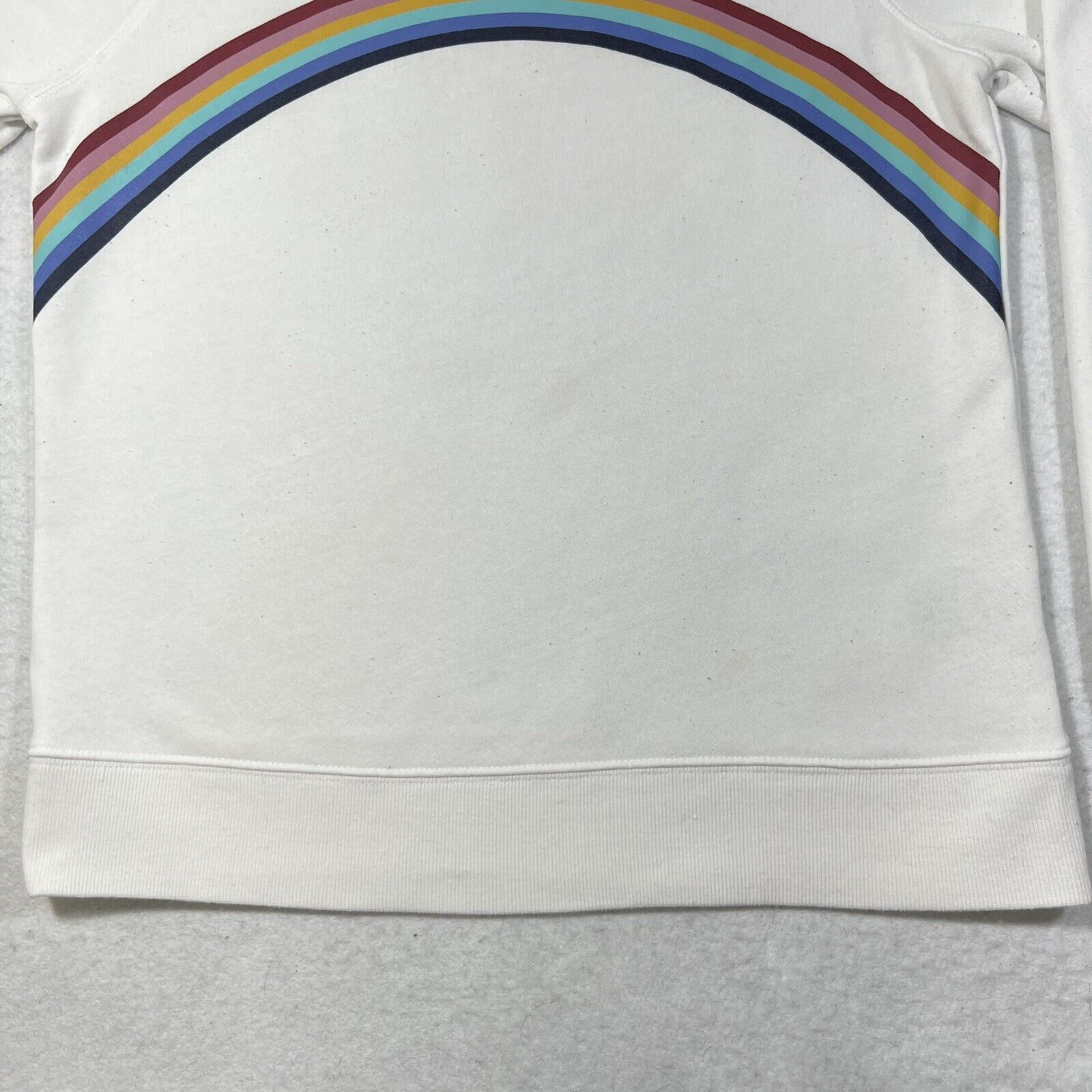 Old Navy Old Navy Rainbow Design Fleece Lined Crewneck Sweatshirt Size S / US 4 / IT 40 - 4 Thumbnail