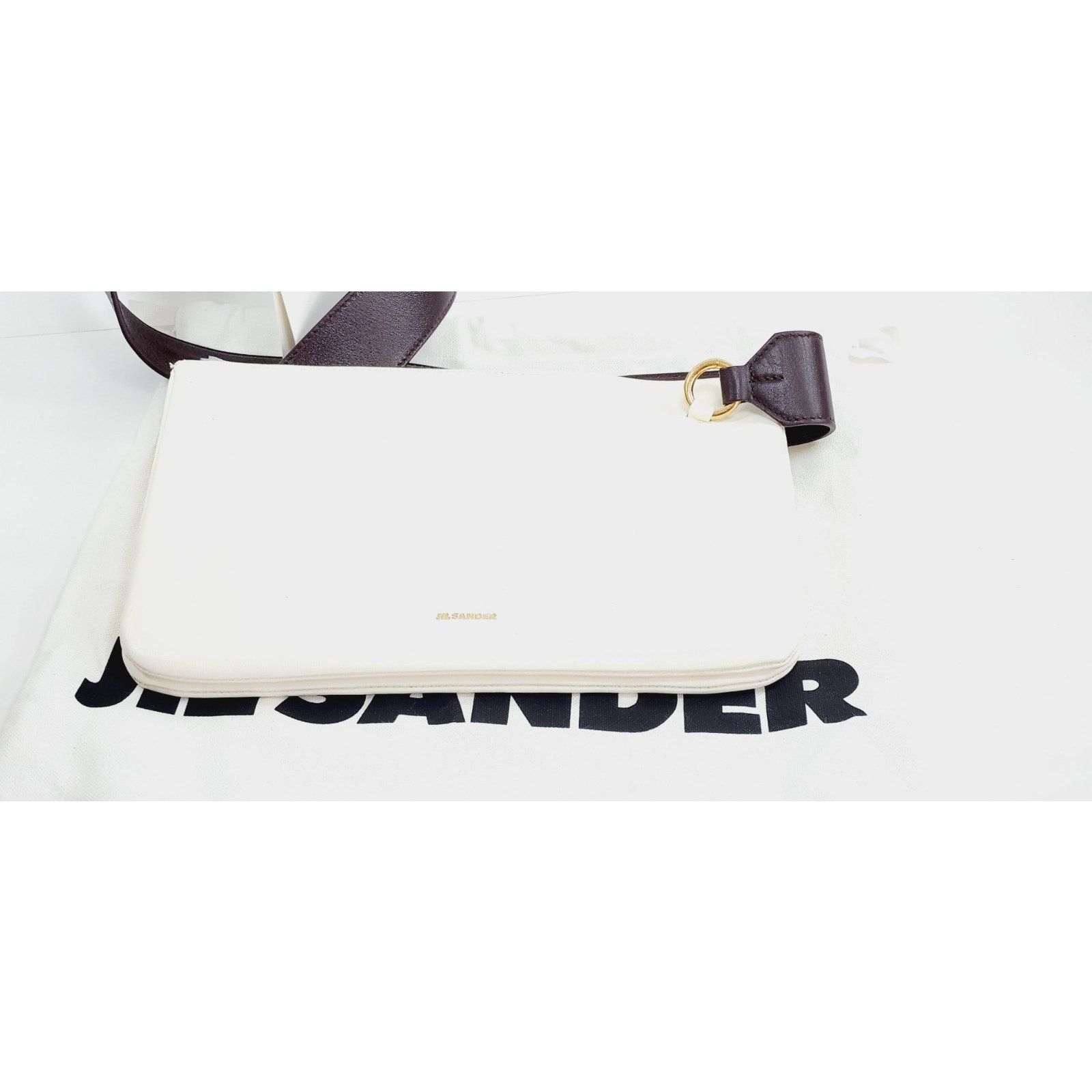 Jil Sander JIL SANDER Leather Crossbody BagLogo Detachable Strap Zipped Size ONE SIZE - 22 Thumbnail