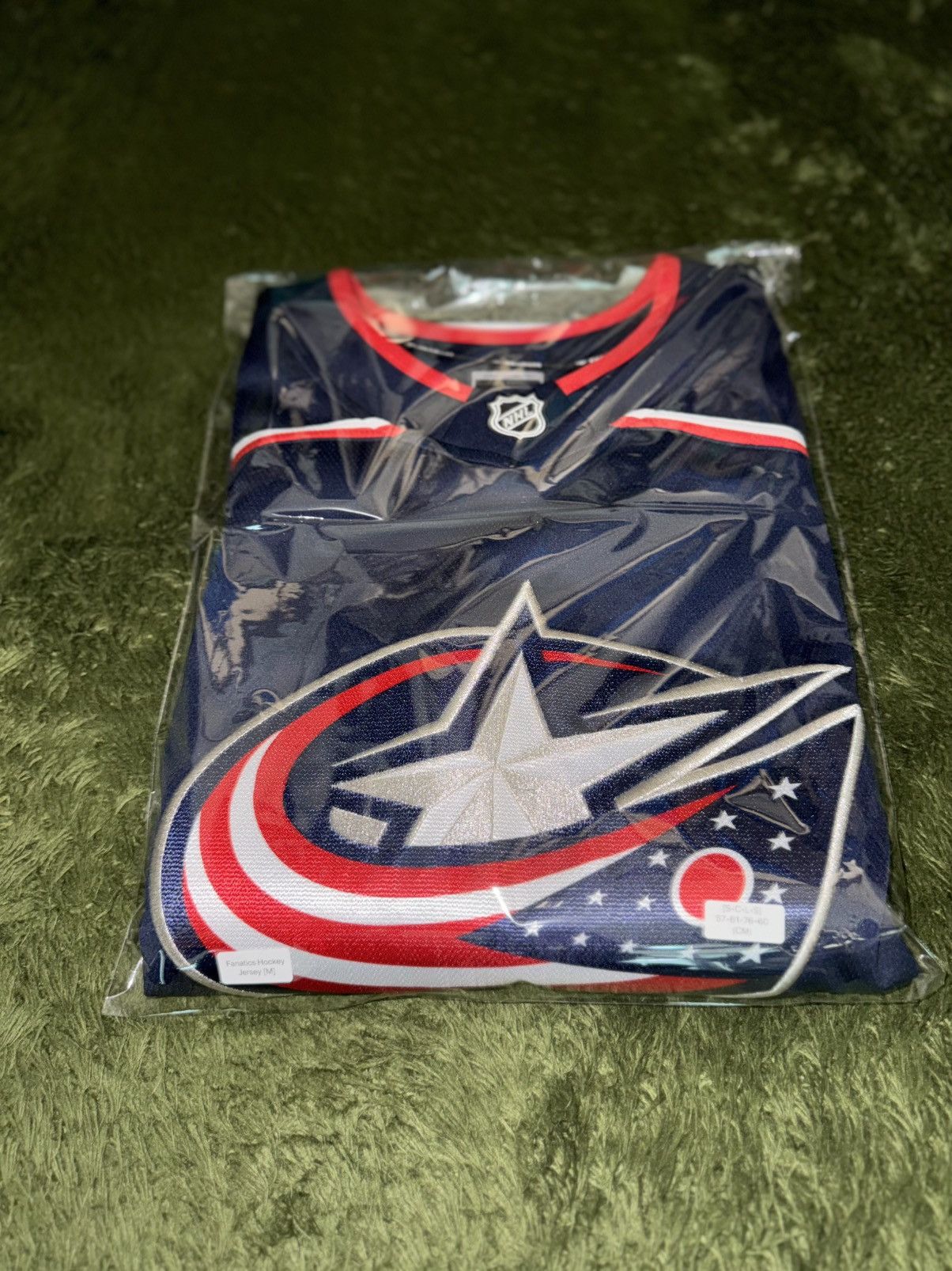 NHL [M] Fanatics Columbus Blue Jackets NHL Hockey Jersey Size US M / EU 48-50 / 2 - 11 Thumbnail