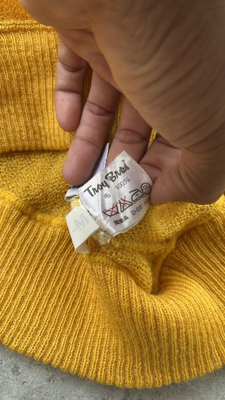 Vintage Troy Bros Mohair Knit Cardigan 70s Size US M / EU 48-50 / 2 - 8 Thumbnail