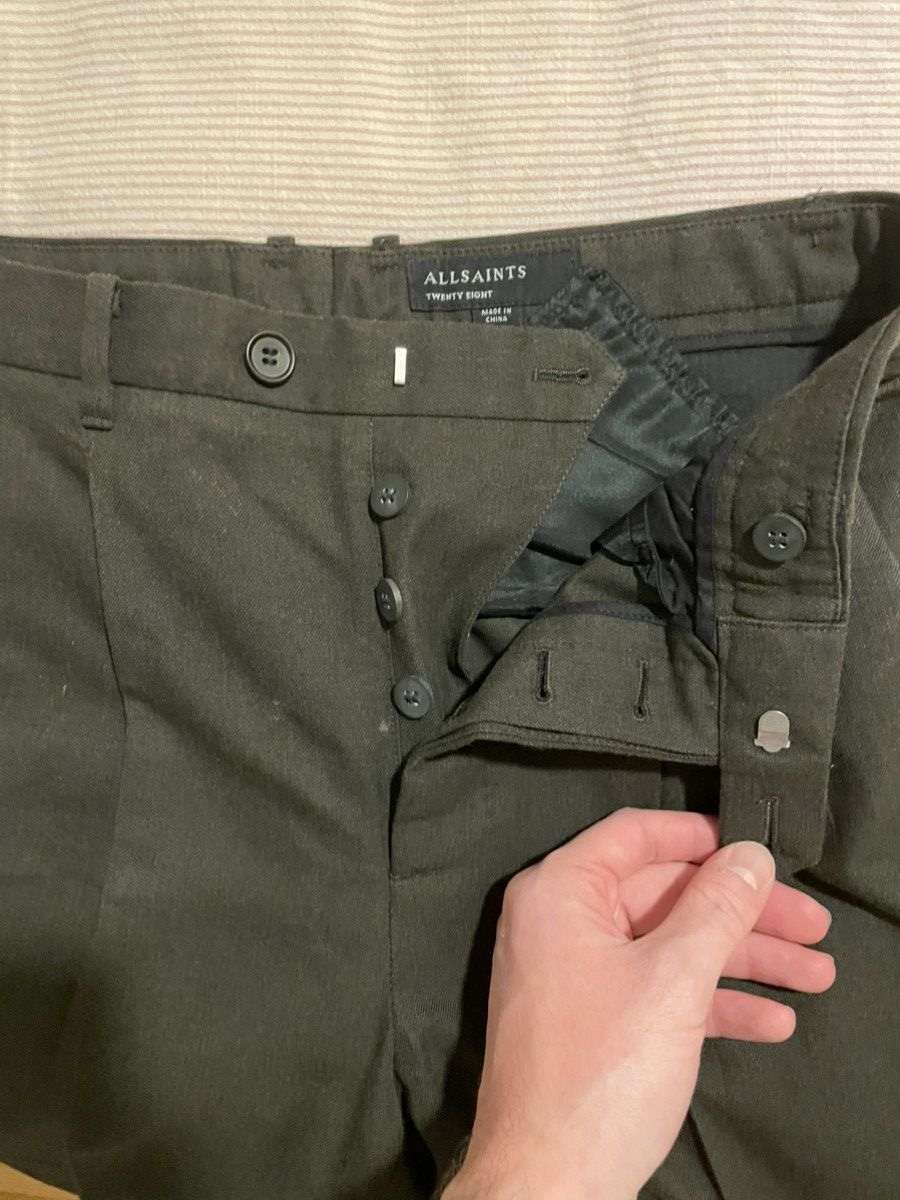 Allsaints AllSaints Tapered Slacks Size US 28 / EU 44 - 5 Thumbnail