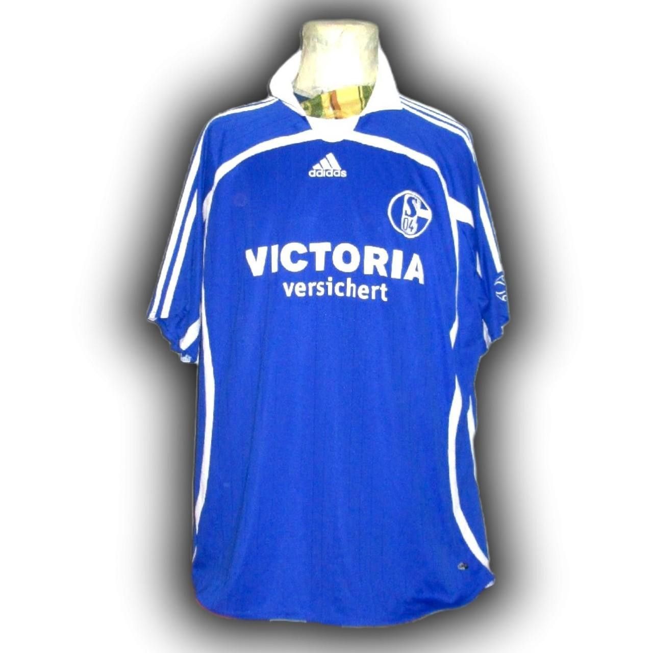 Adidas Fc Schalke Germany 2006 2007 Home Shirt Jersey Size US XL / EU 56 / 4 - 1 Thumbnail