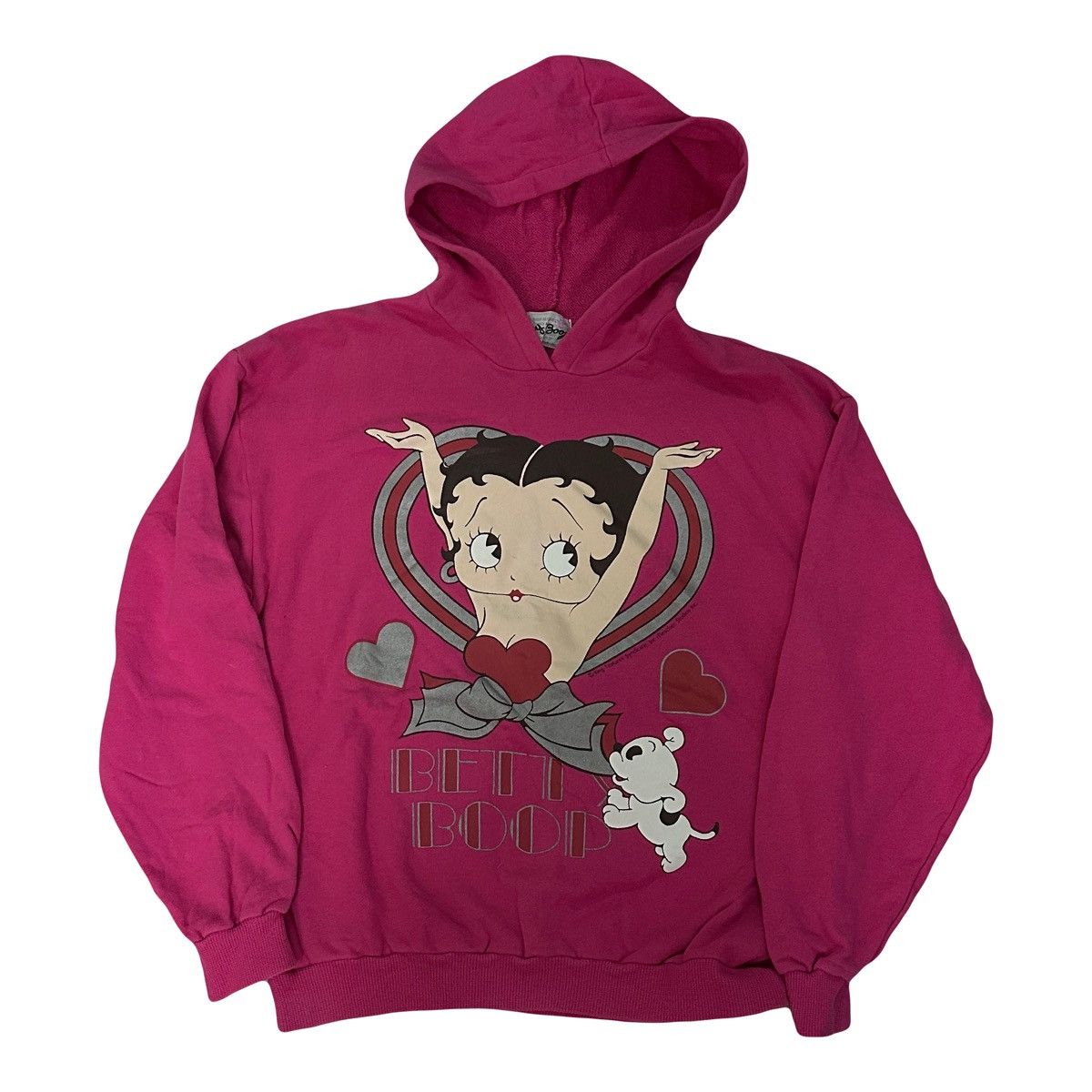 Cartoon Network Vintage Hot Pink Betty Boop Hoodie Size US L / EU 52-54 / 3 - 2 Thumbnail