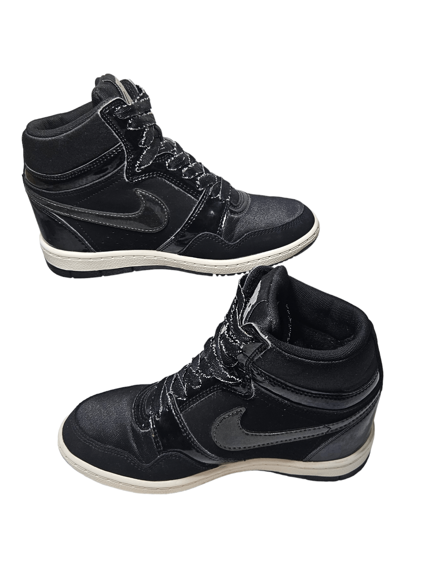 Nike 2016 Nike Force Sky Hi "Black" Wedge Size US 5.5 / IT 35.5 - 7 Thumbnail