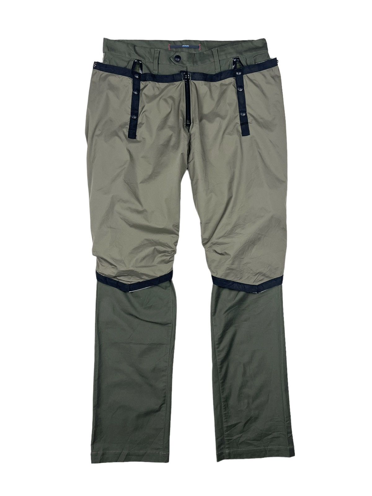 Crazy Character Print Tsutomu Kijima Shield Utility Pants